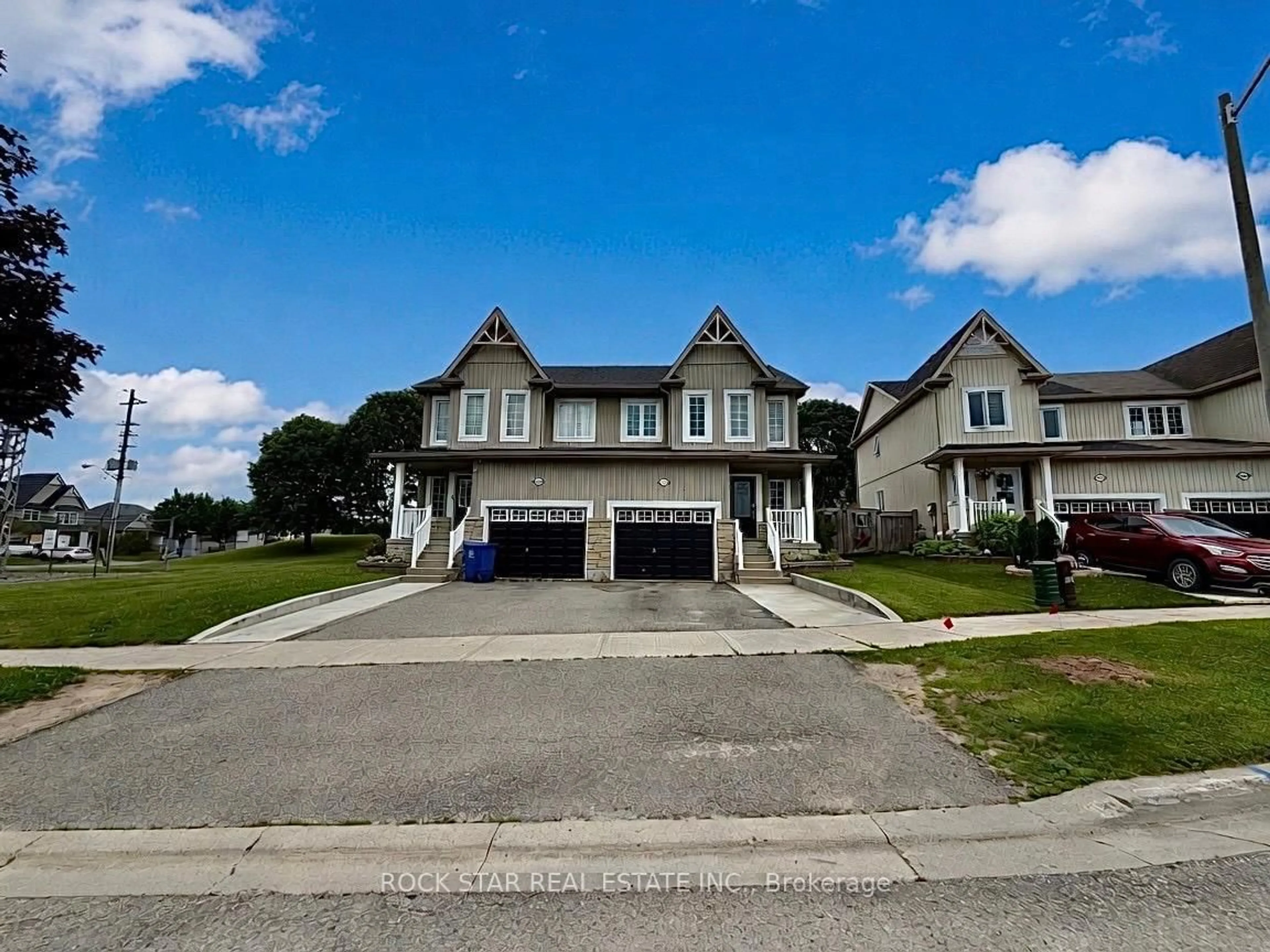 A pic from outside/outdoor area/front of a property/back of a property/a pic from drone, street for 416 Orvis Cres, Shelburne Ontario L9V 3E6