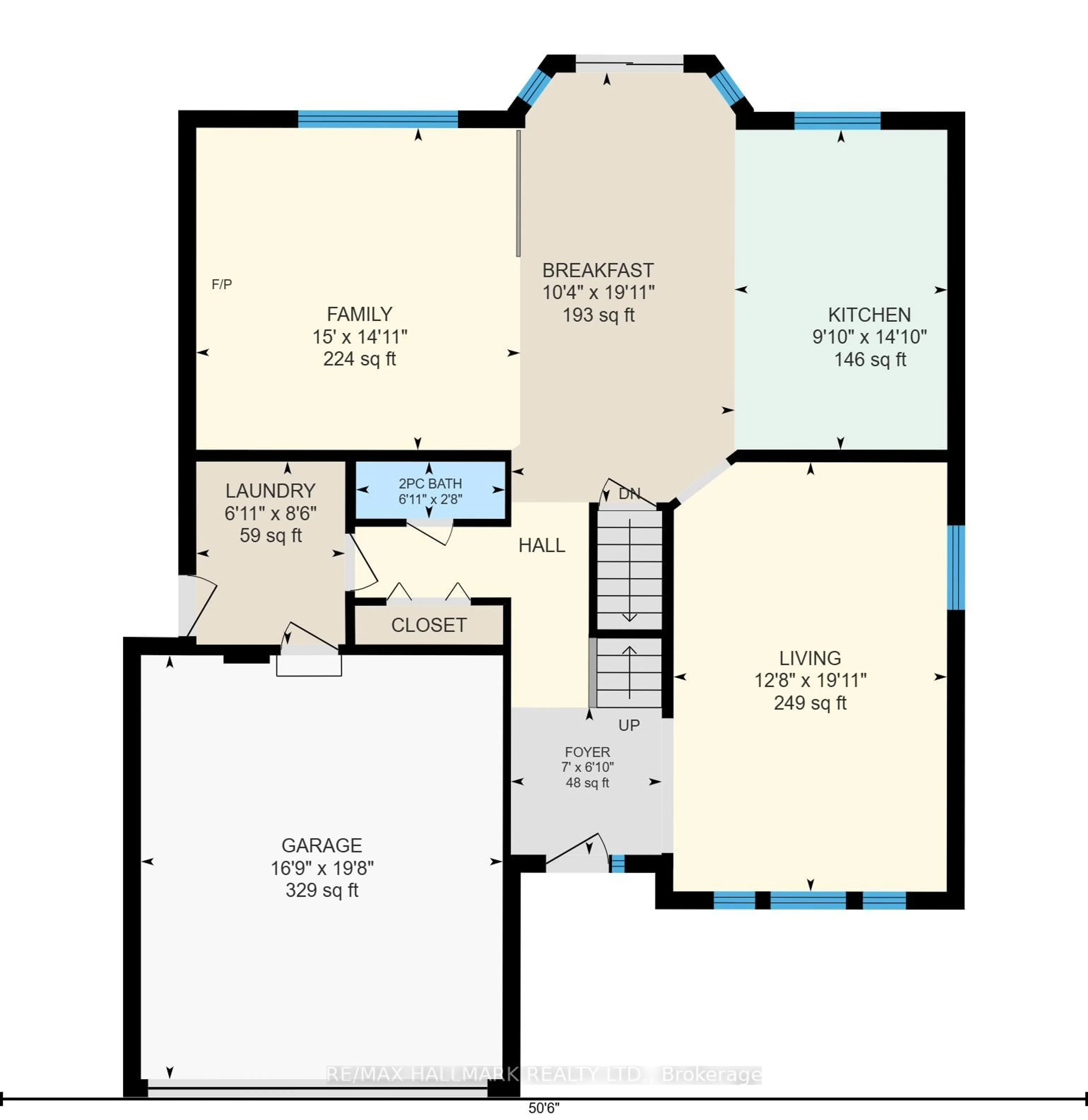 Floor plan for 112 Schmidt Dr, Wellington North Ontario N0G 1A0