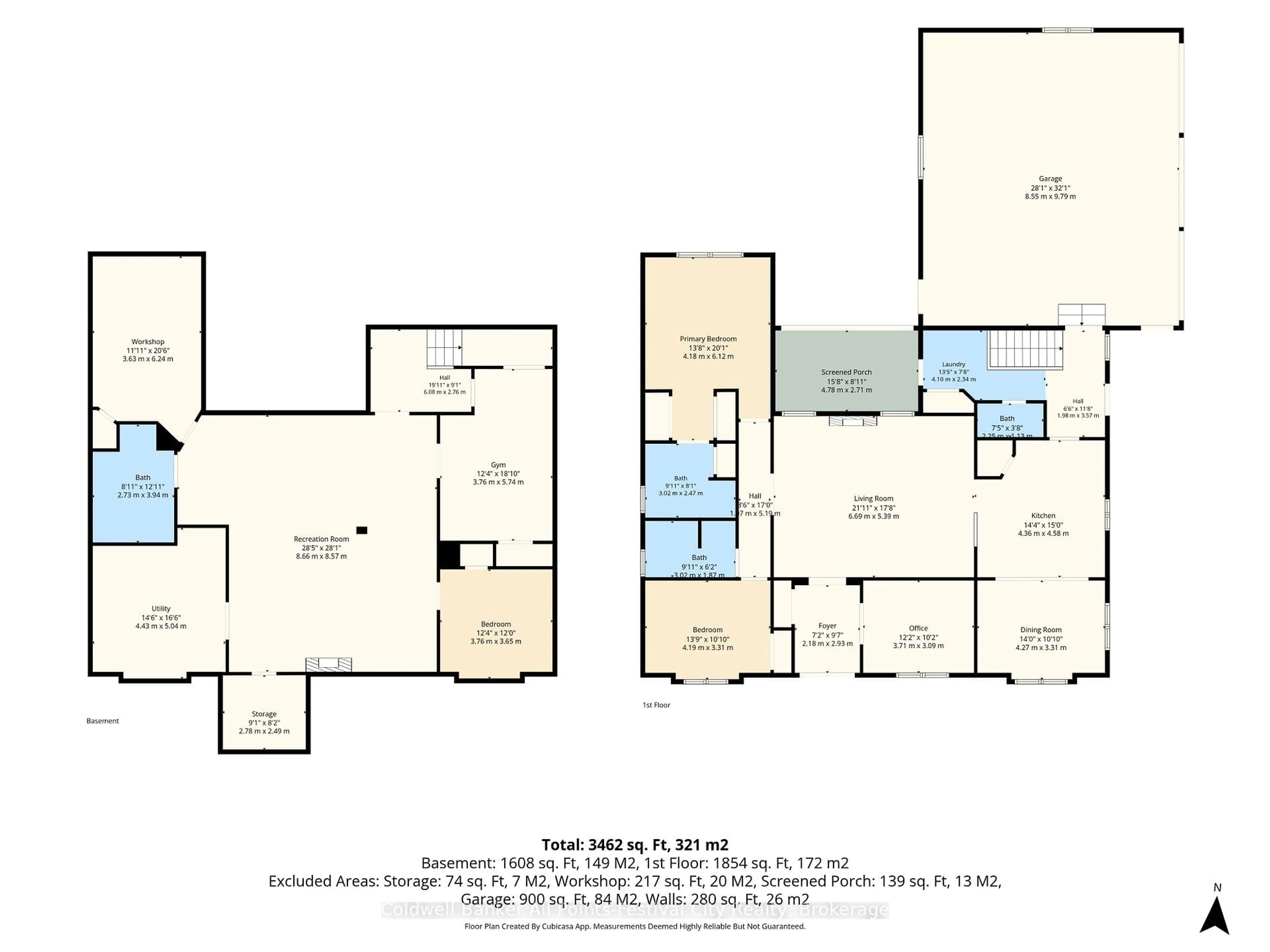 Floor plan for 136 Bethune Cres, Goderich Ontario N7A 4M2