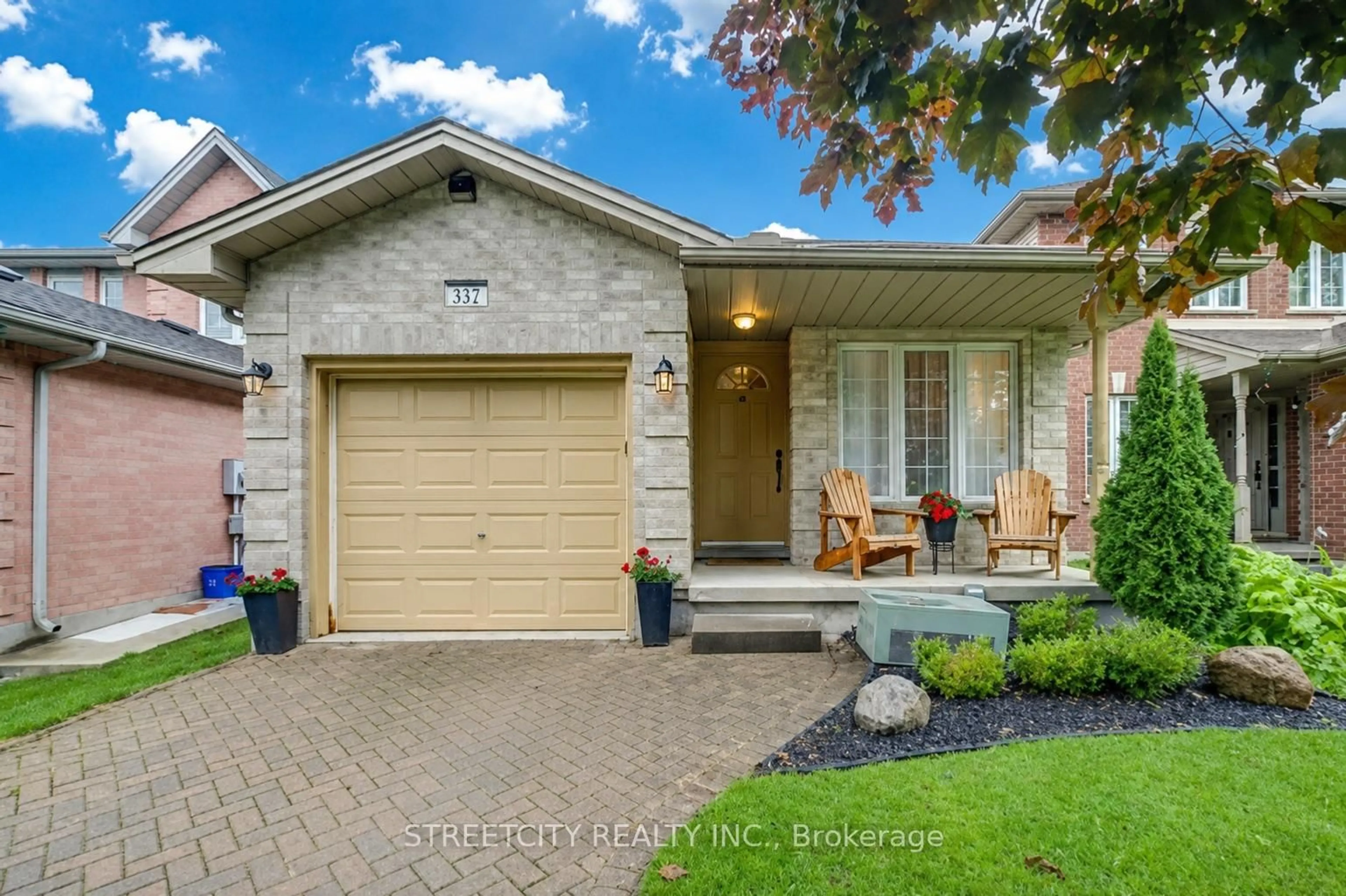 Home with brick exterior material, street for 332 Brookhaven Pl, London East Ontario N5Y 5N4