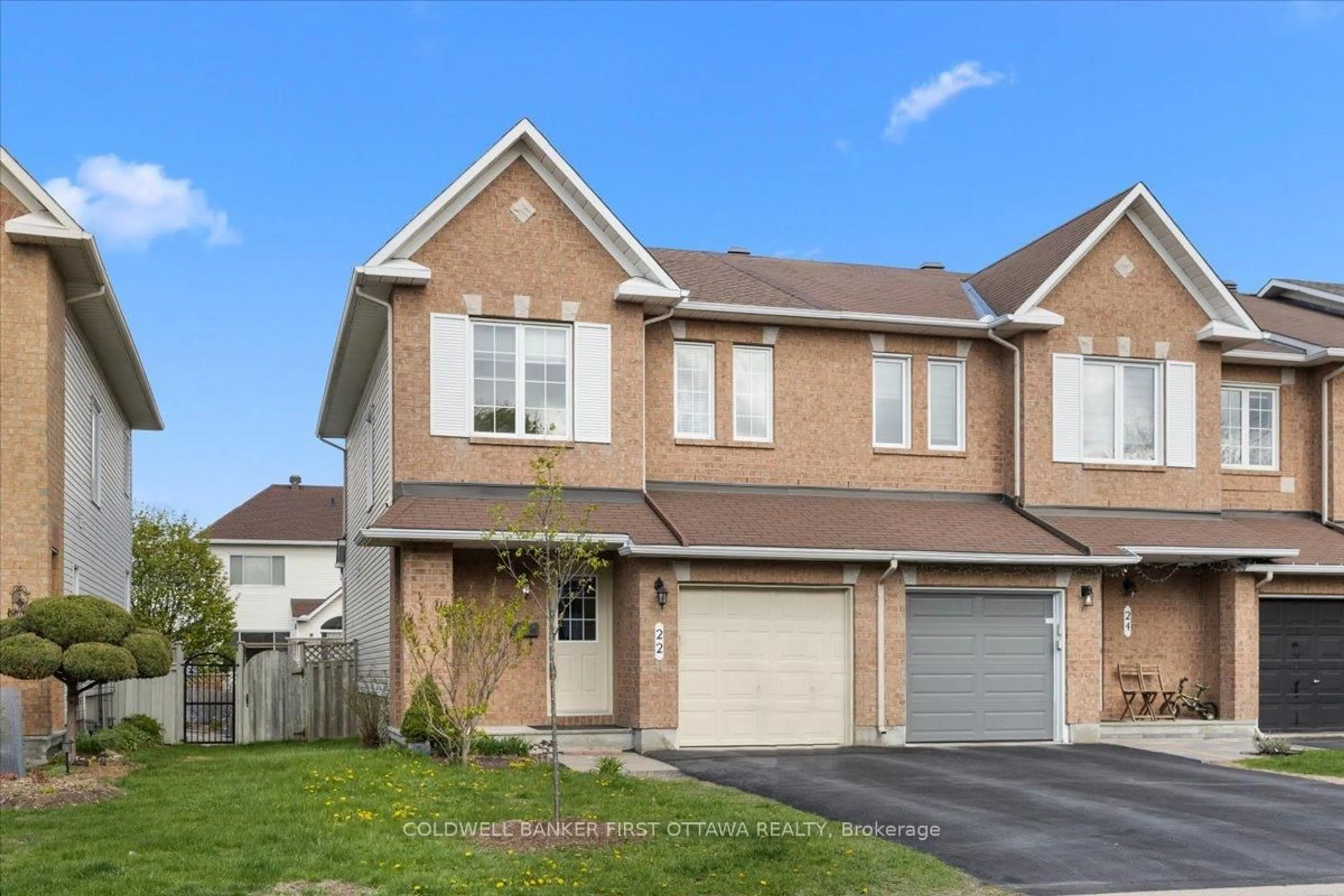 Home with brick exterior material, street for 22 CLOUTIER St, Ottawa Ontario K2J 4T5