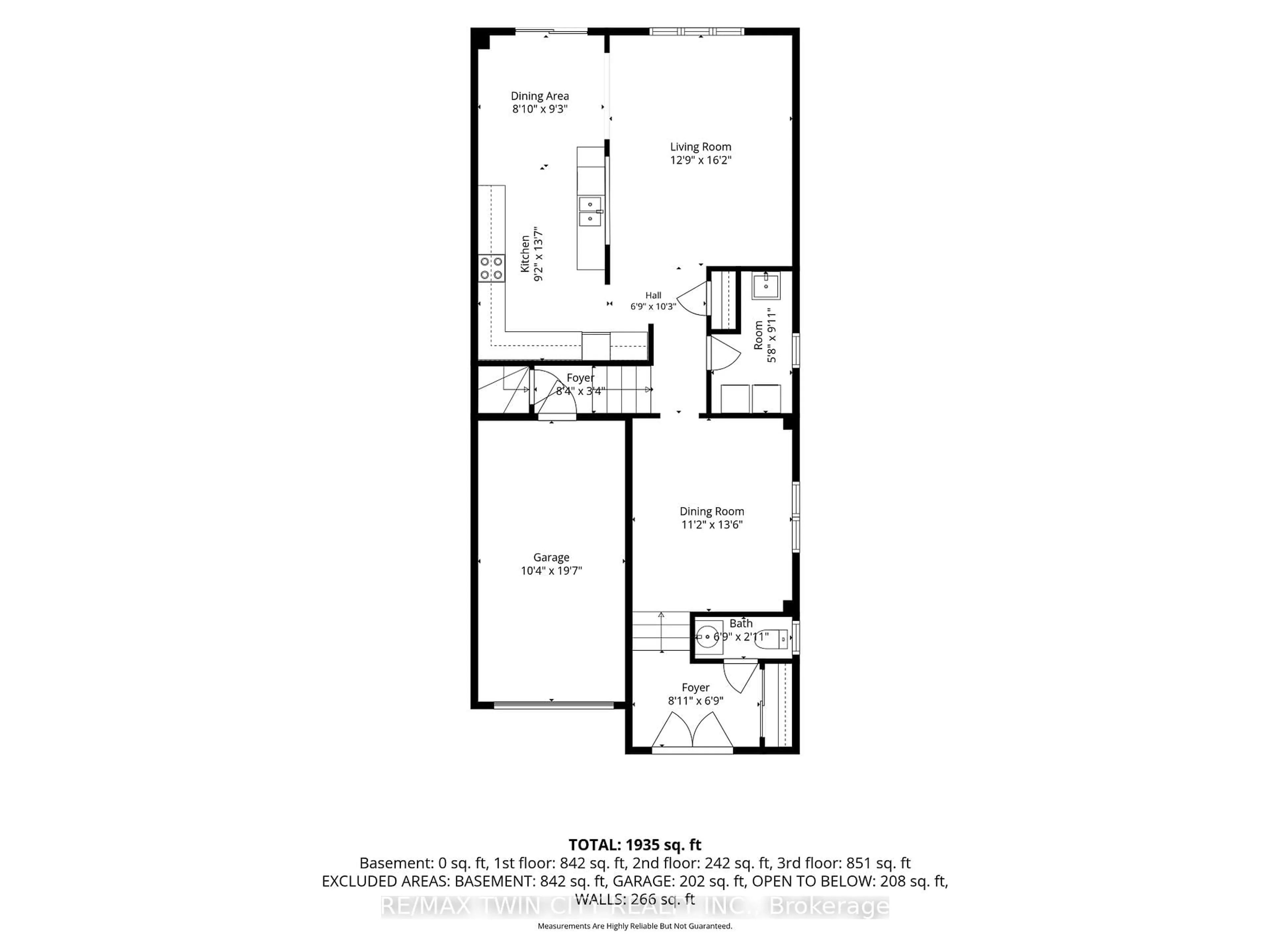 Floor plan for 46 Munro Circ, Brantford Ontario N3T 0R3