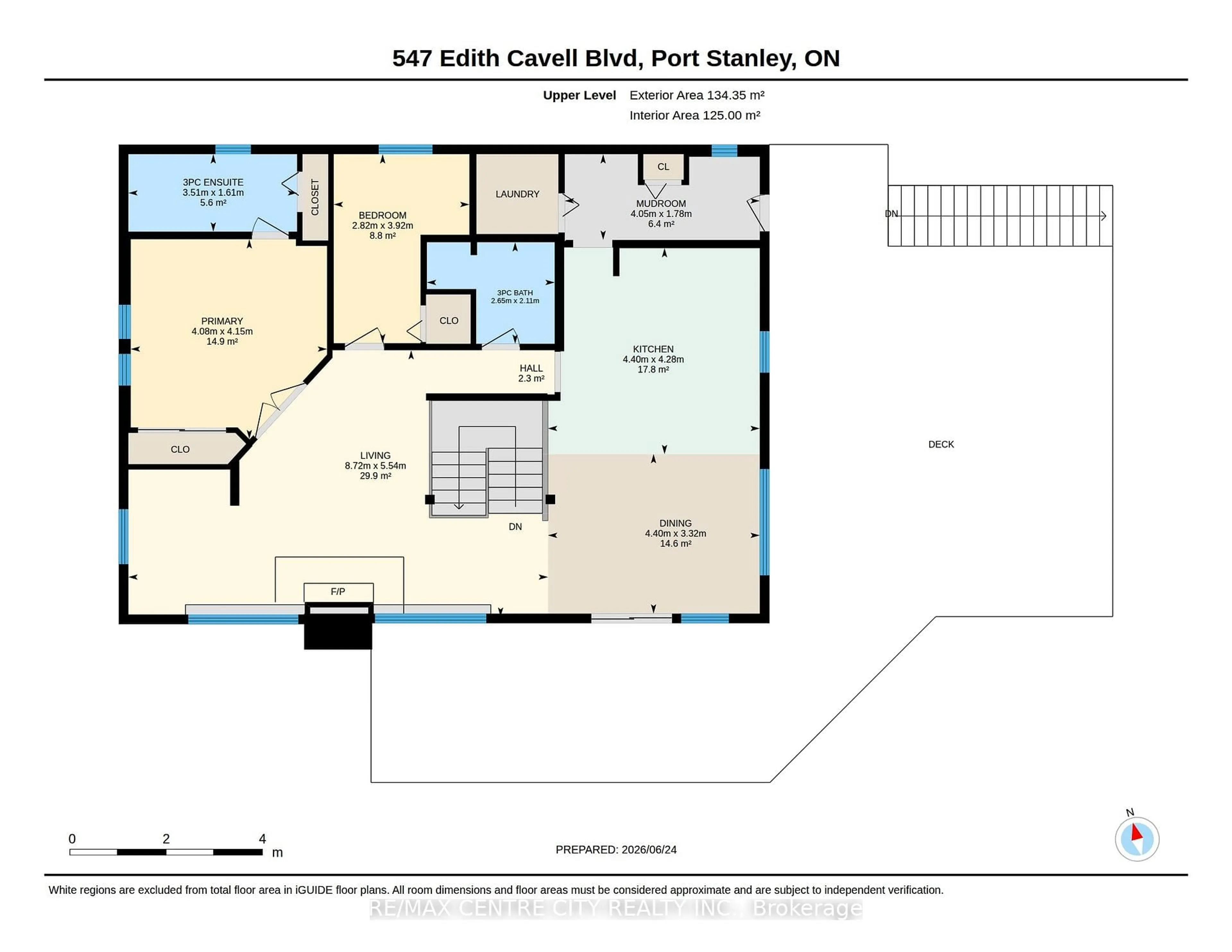 Floor plan for 547 Edith Cavell Blvd, Central Elgin Ontario N5L 1G8