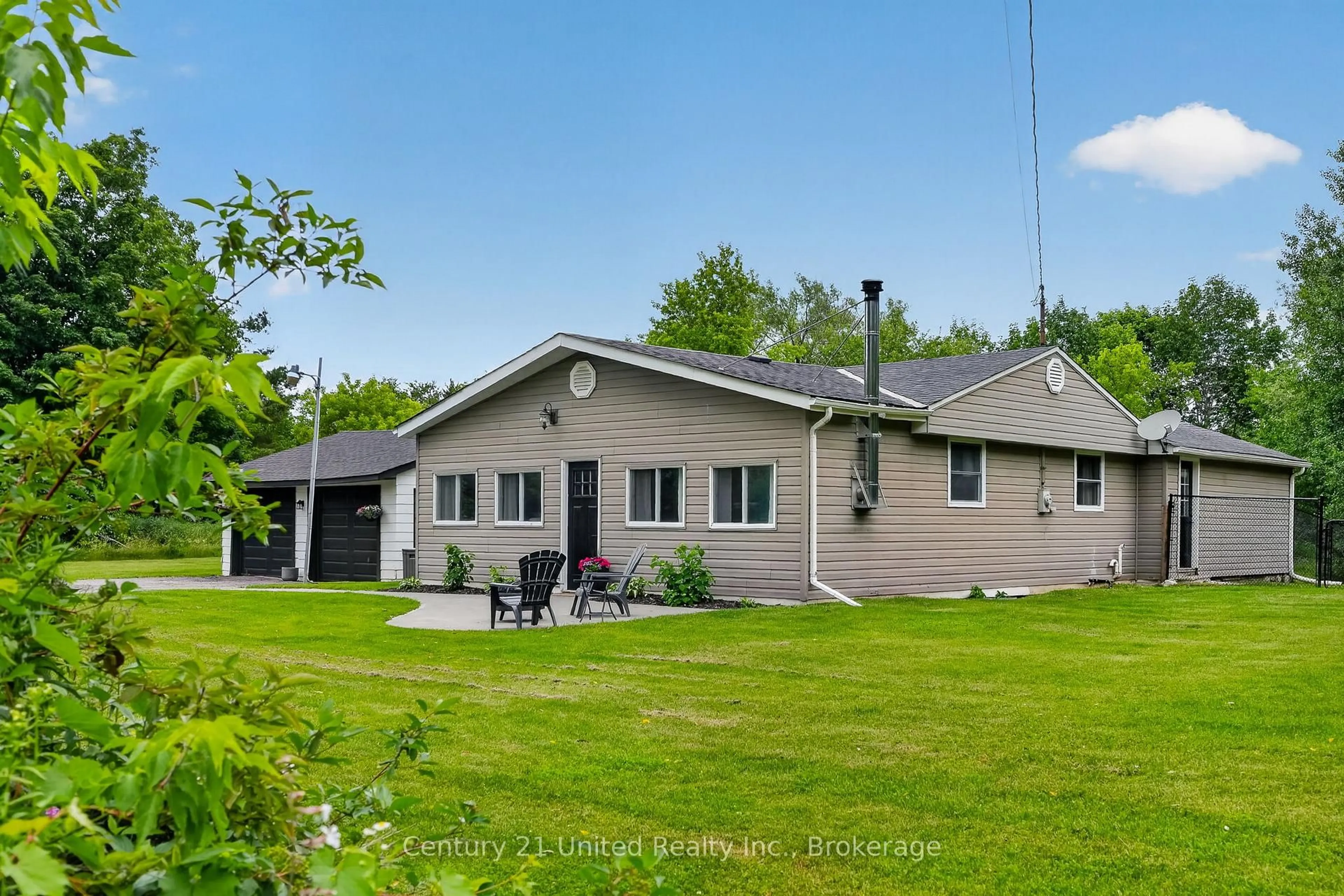 A pic from outside/outdoor area/front of a property/back of a property/a pic from drone, unknown for 145 Noonan Rd, Alnwick/Haldimand Ontario K0K 3K0