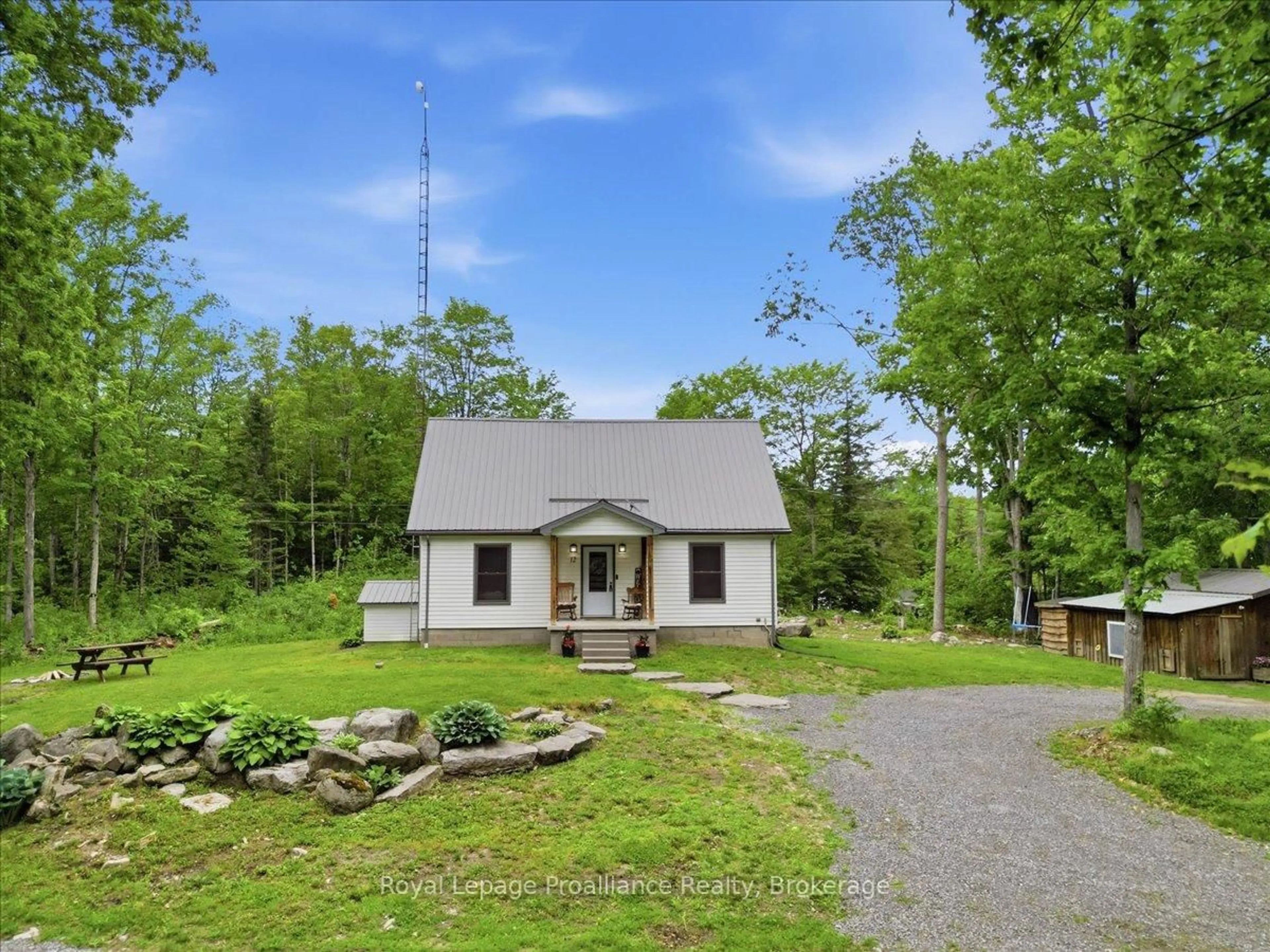 A pic from outside/outdoor area/front of a property/back of a property/a pic from drone, unknown for 12 Cosgrove Lane, Limoges Ontario K0K 2M0
