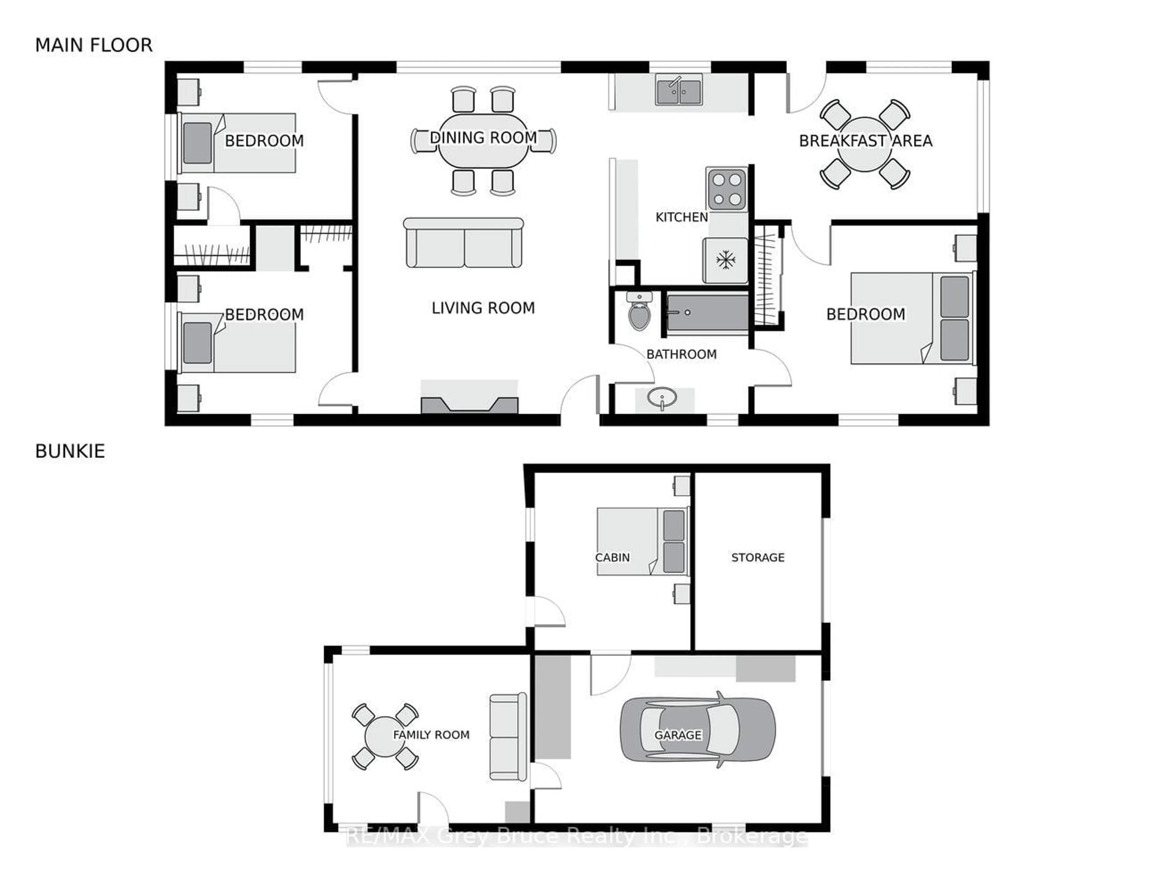 Floor plan for 594 Warner Bay Rd, Northern Bruce Peninsula Ontario N0H 2R0