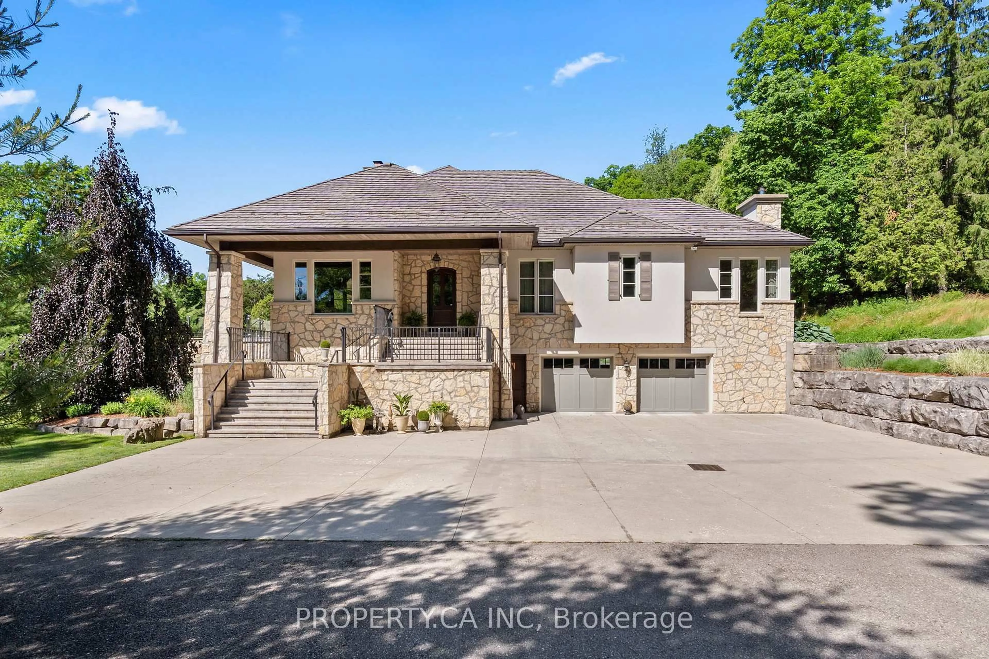 Home with brick exterior material, street for 10955 Old River Rd, Middlesex Centre Ontario N0L 1R0