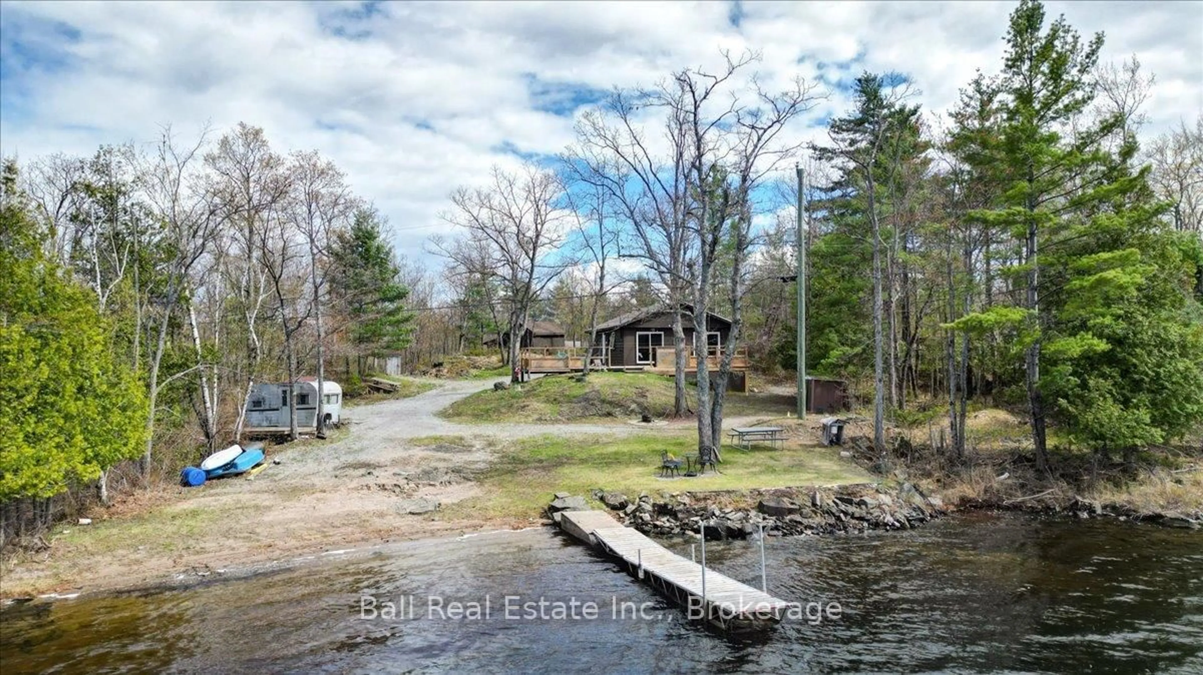 A pic from outside/outdoor area/front of a property/back of a property/a pic from drone, water/lake/river/ocean view for 726 Fire Route 18, Havelock-Belmont-Methuen Ontario K0L 1Z0