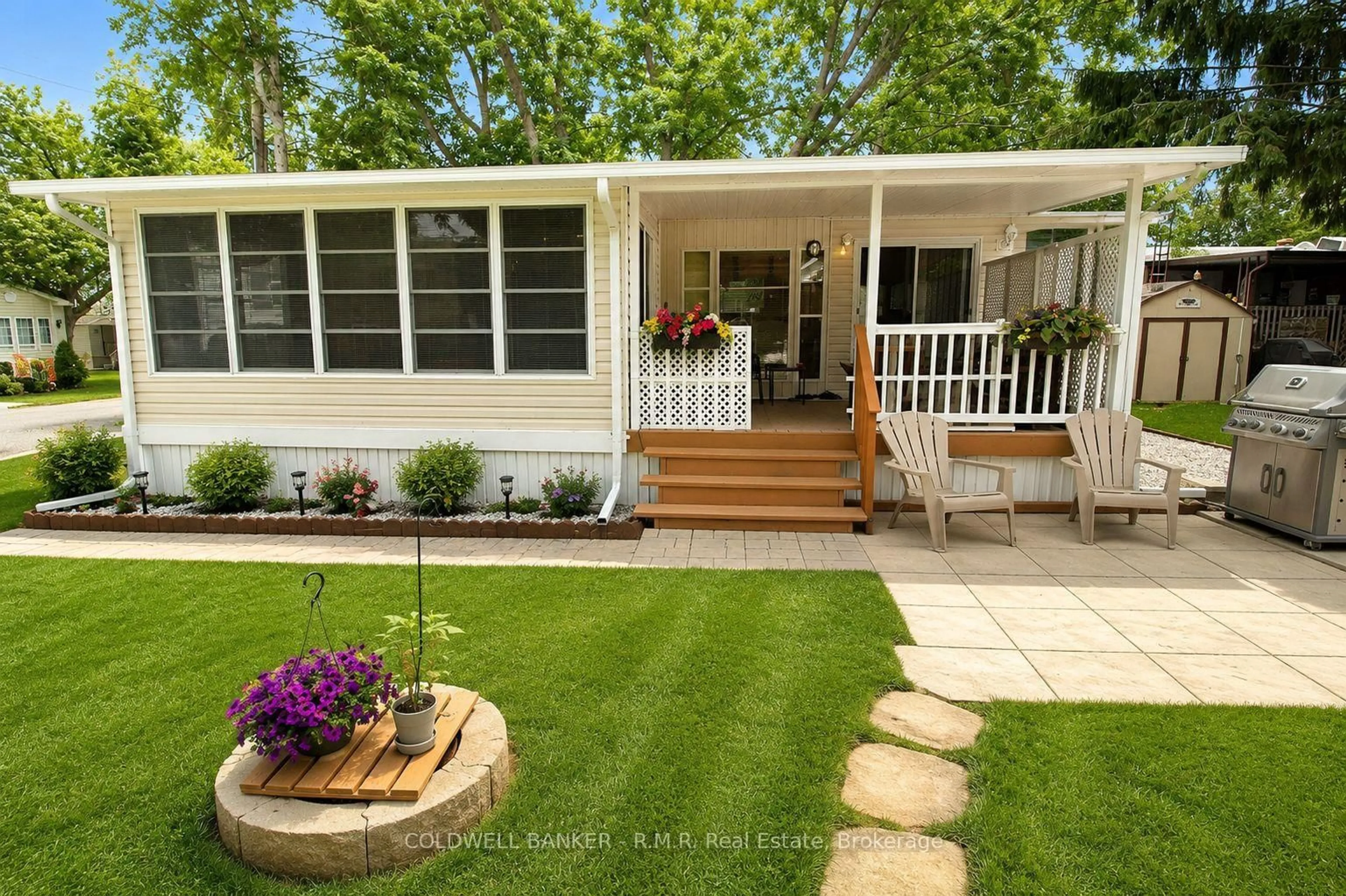 Home with vinyl exterior material, street for 2152 County Road 36 #83, Kawartha Lakes Ontario K0M 1L0
