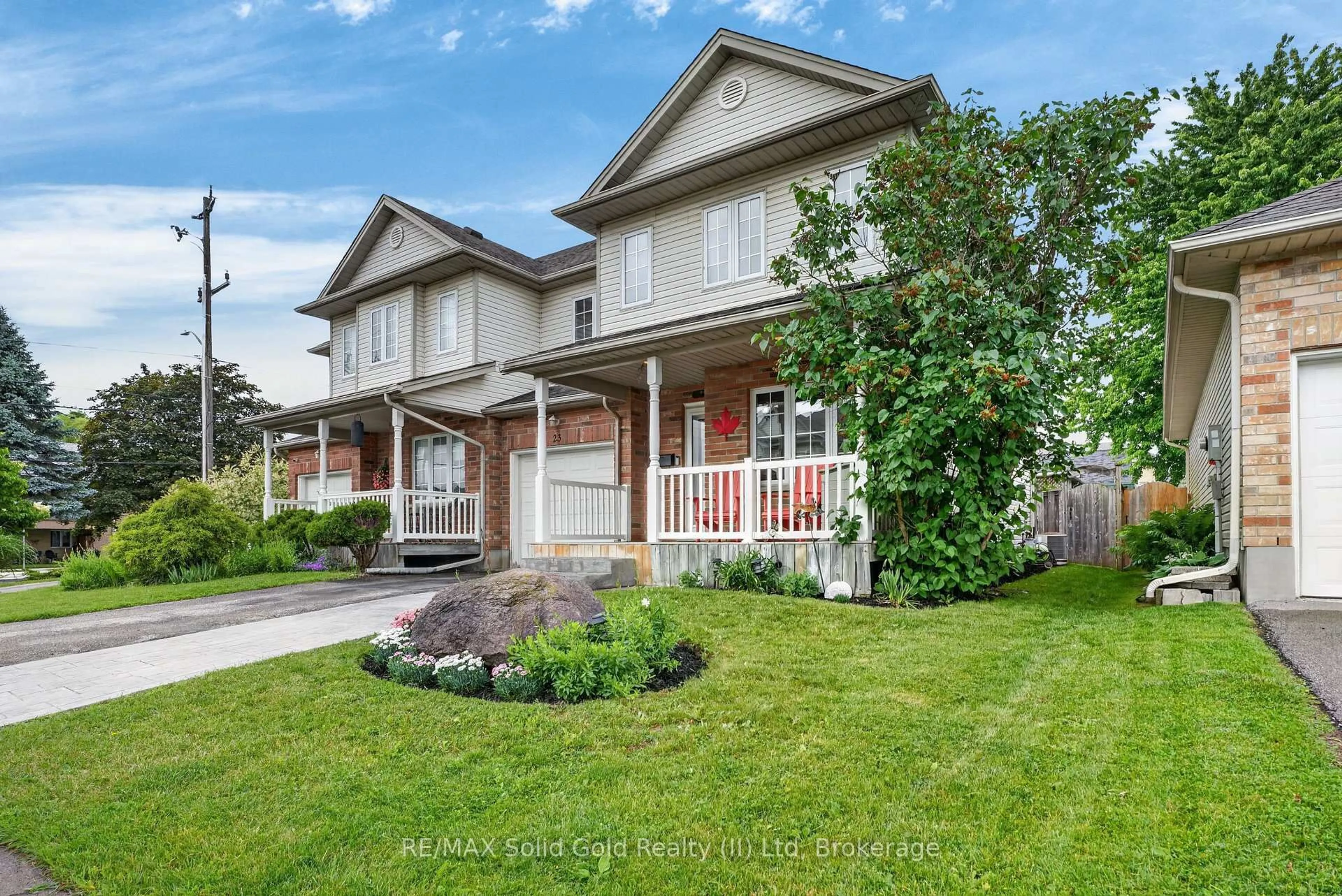 Home with brick exterior material, street for 149 Snyders Rd #23, Wilmot Ontario N3A 2V4
