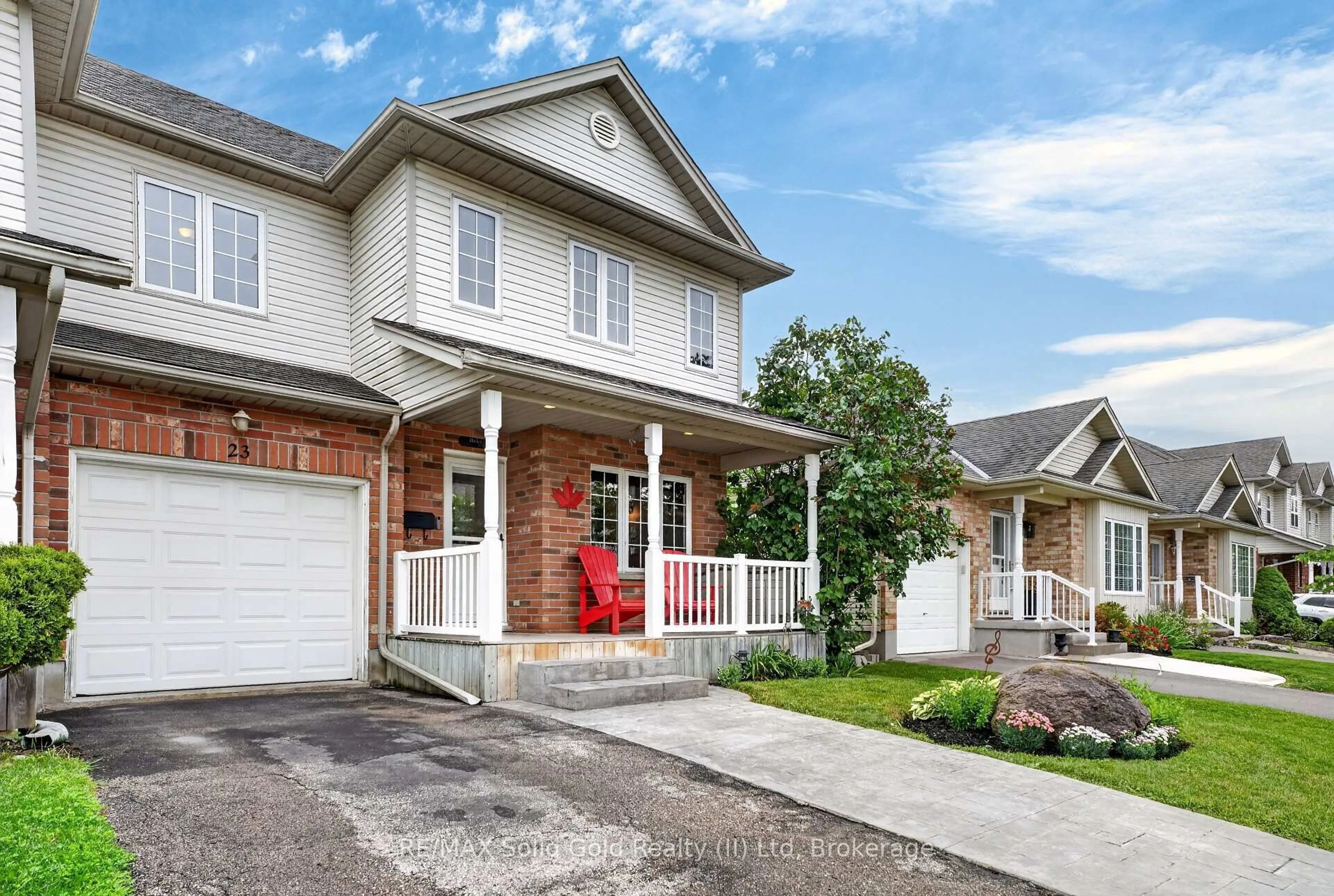 Home with brick exterior material, street for 149 Snyders Rd #23, Wilmot Ontario N3A 2V4