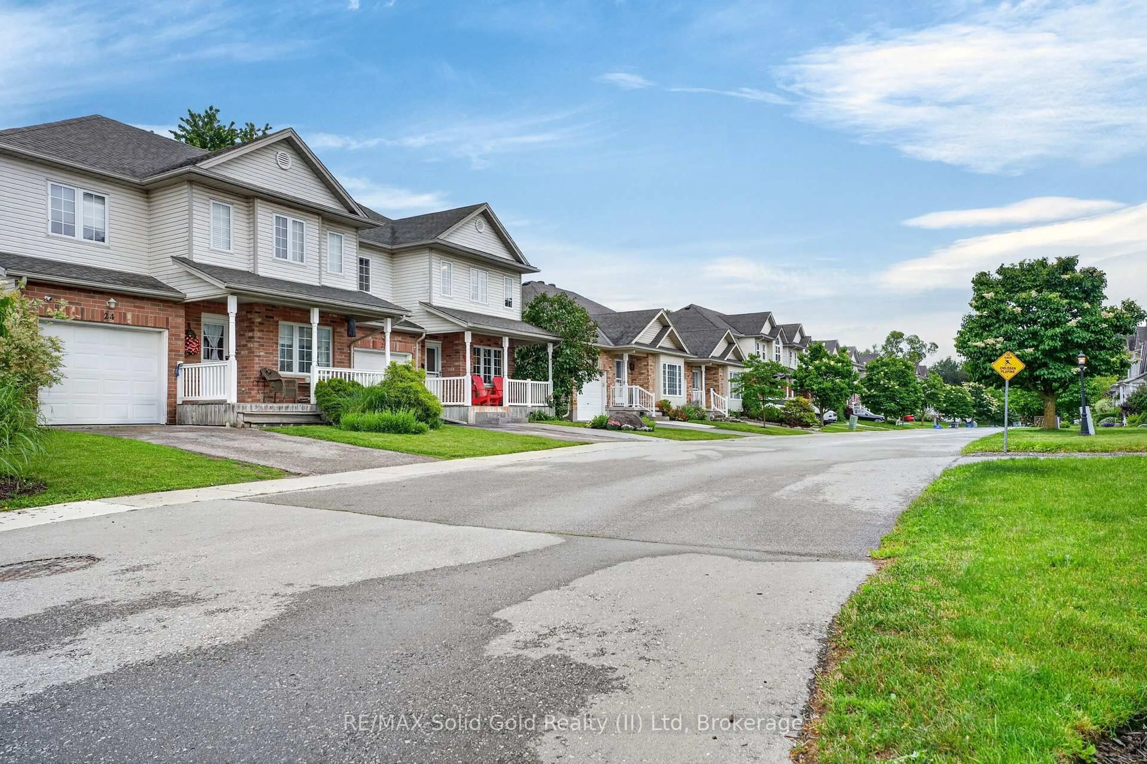 A pic from outside/outdoor area/front of a property/back of a property/a pic from drone, street for 149 Snyders Rd #23, Wilmot Ontario N3A 2V4