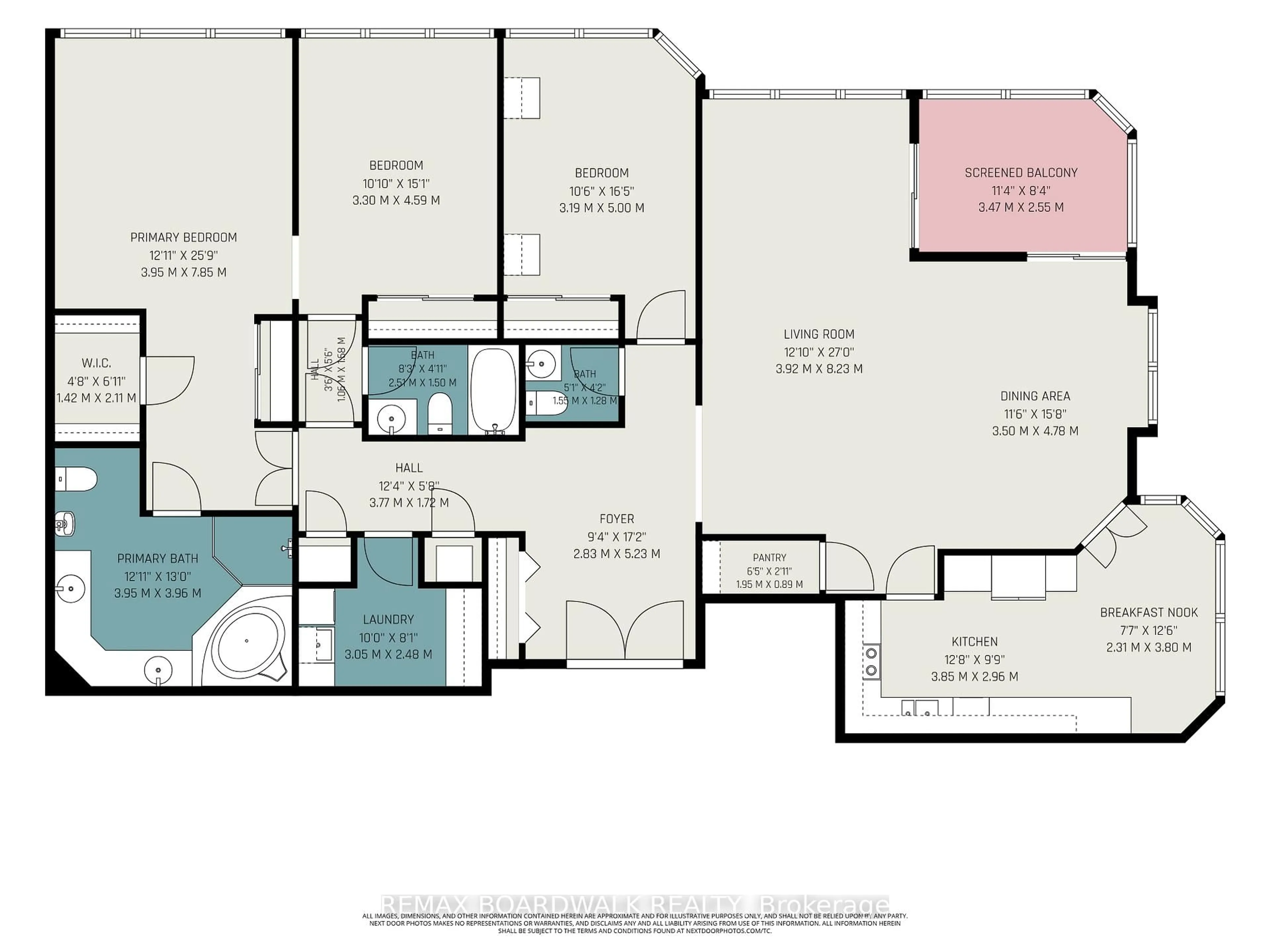 Floor plan for 1480 Riverside Dr #2201, Ottawa Ontario K1G 5H2