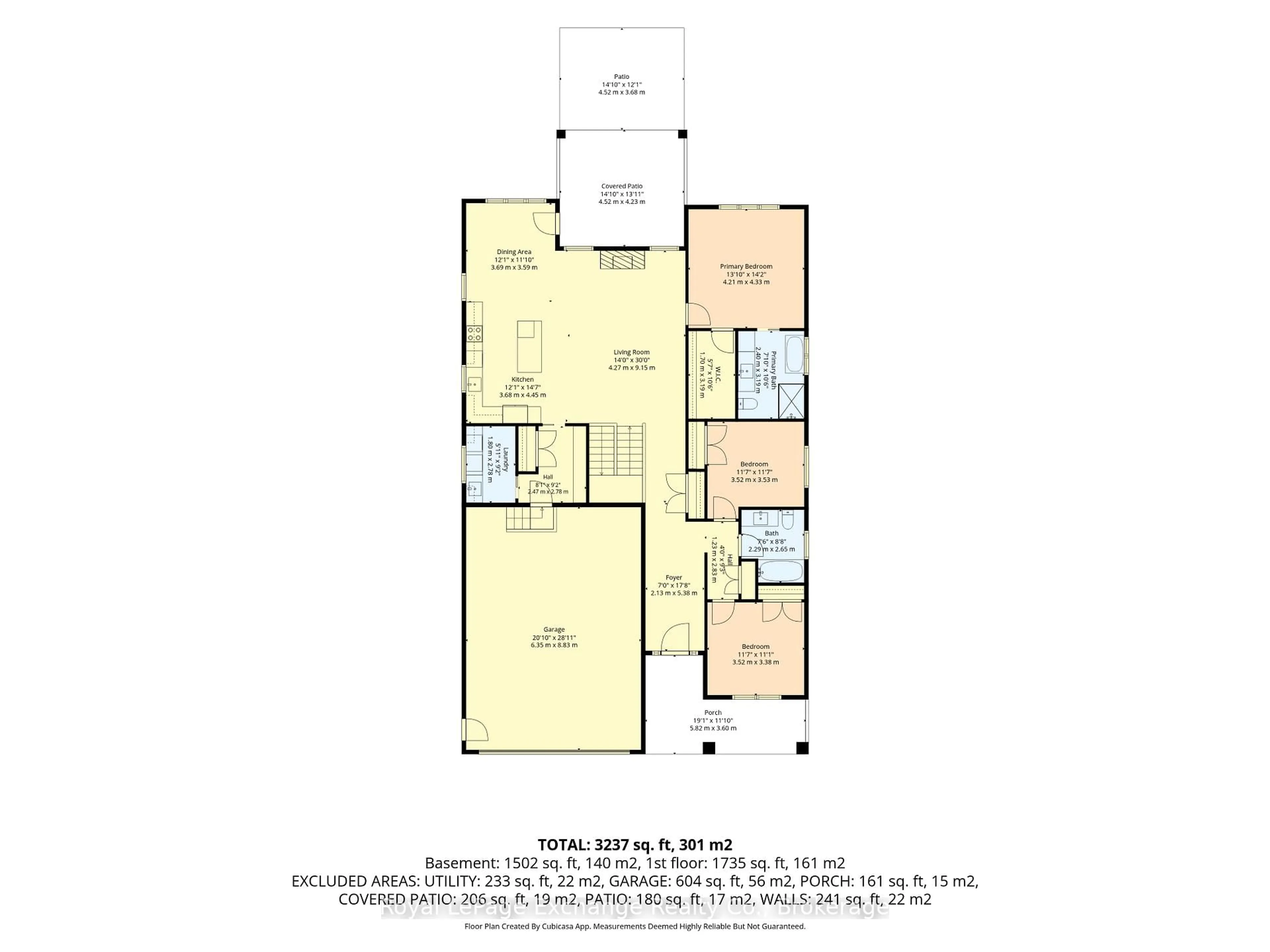 Floor plan for 115 Fourth St, Brockton Ontario N0G 2V0