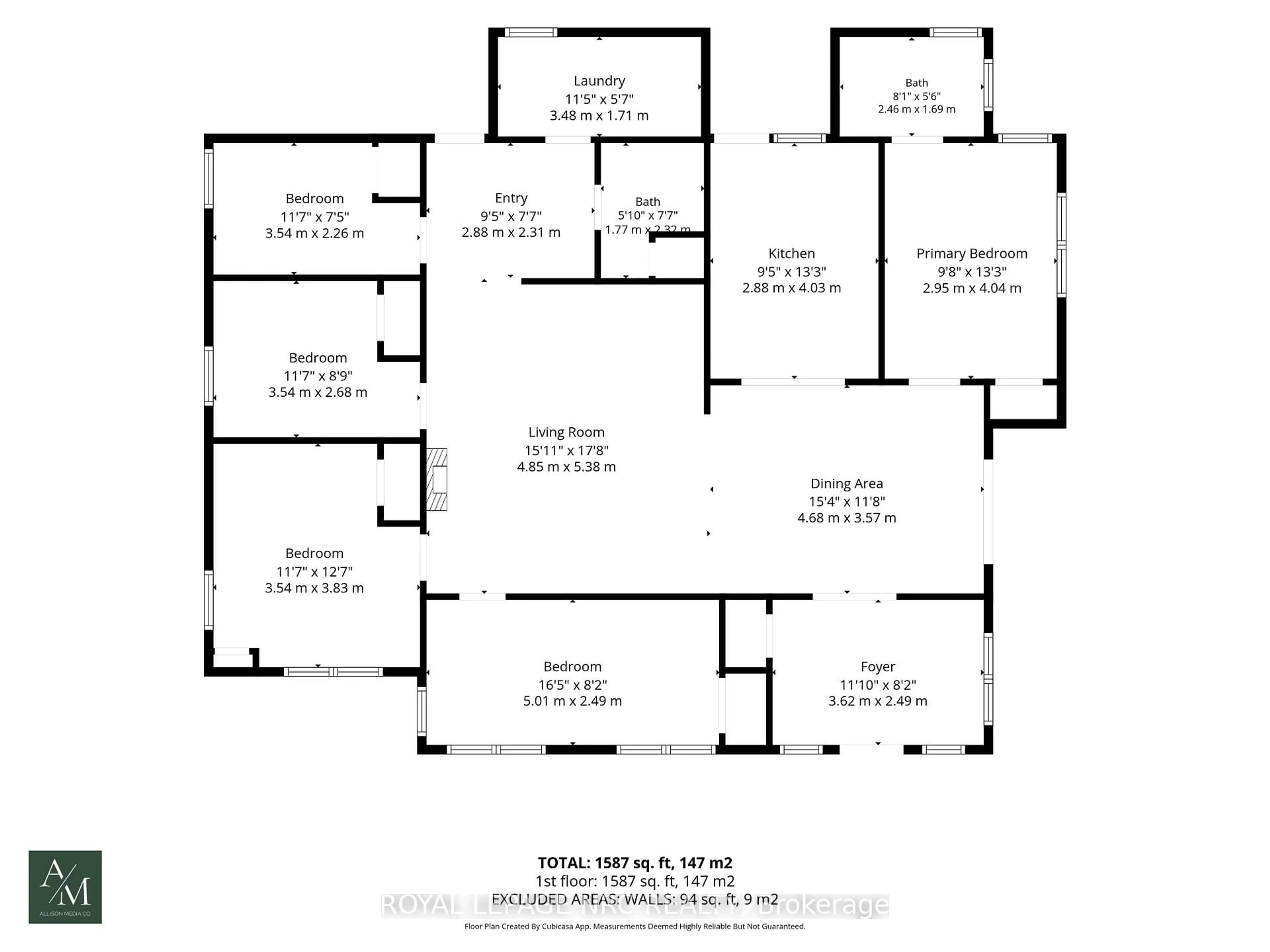 Floor plan for 404 Lakewood Ave, Fort Erie Ontario L0S 1B0