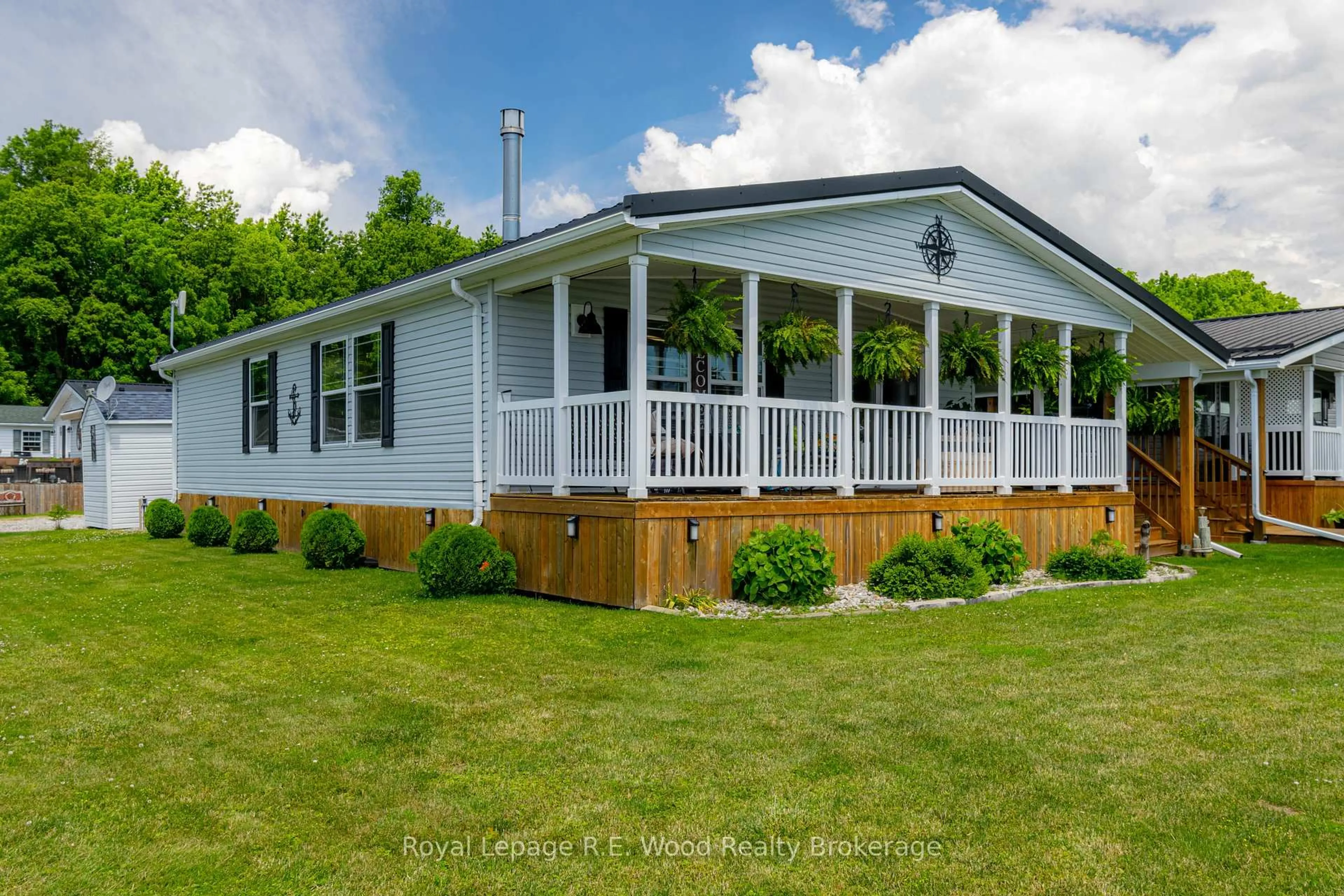 Home with vinyl exterior material, water/lake/river/ocean view for 340 Front Rd #84, Norfolk Ontario N0E 1P0