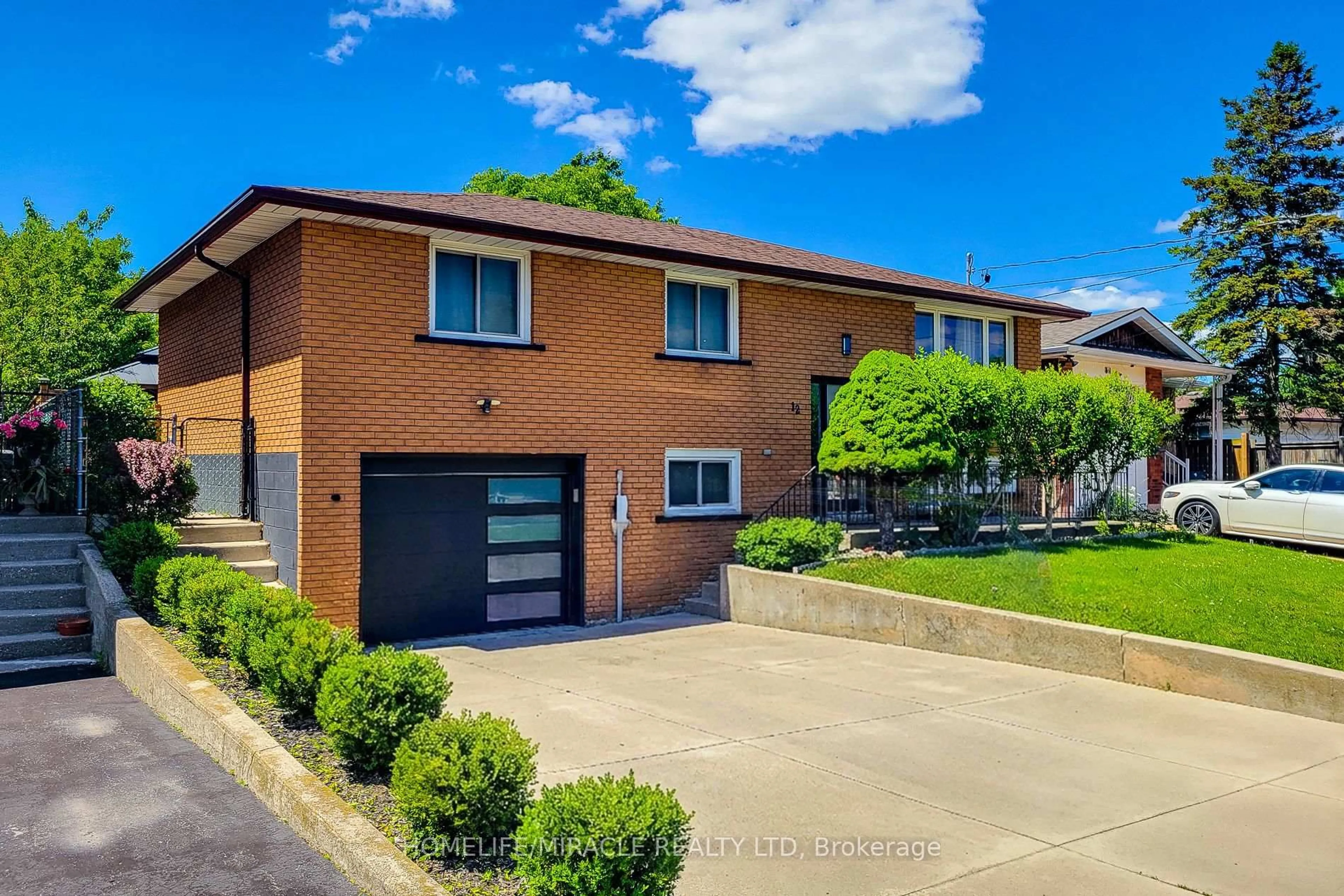 Home with brick exterior material, street for 12 Maitland Ave, Hamilton Ontario L9A 3J3