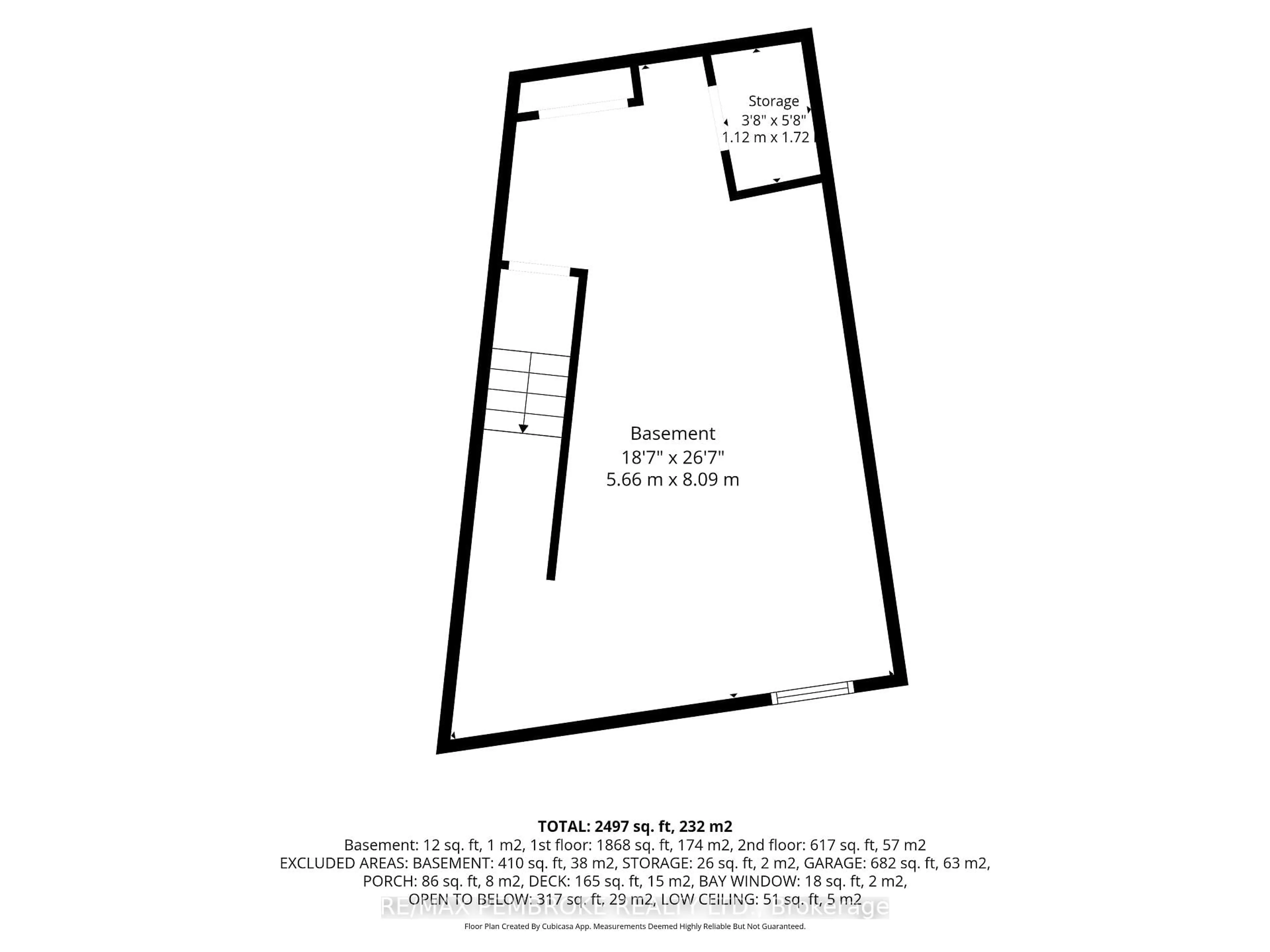 Floor plan for 131 Clem Tr, Westmeath Ontario K0J 2L0