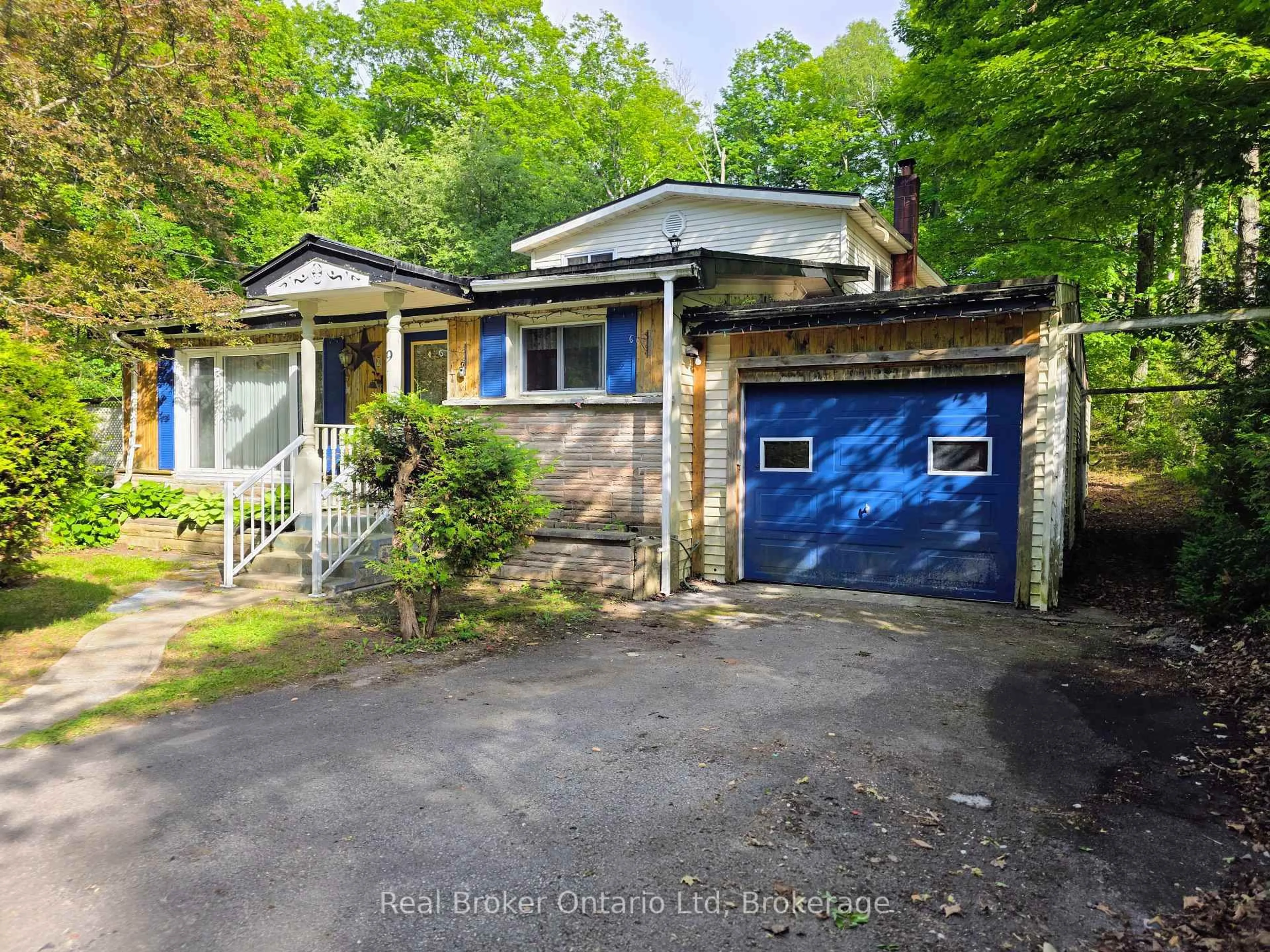 A pic from outside/outdoor area/front of a property/back of a property/a pic from drone, street for 9 Burton Cres, South Bruce Peninsula Ontario N0H 2G0