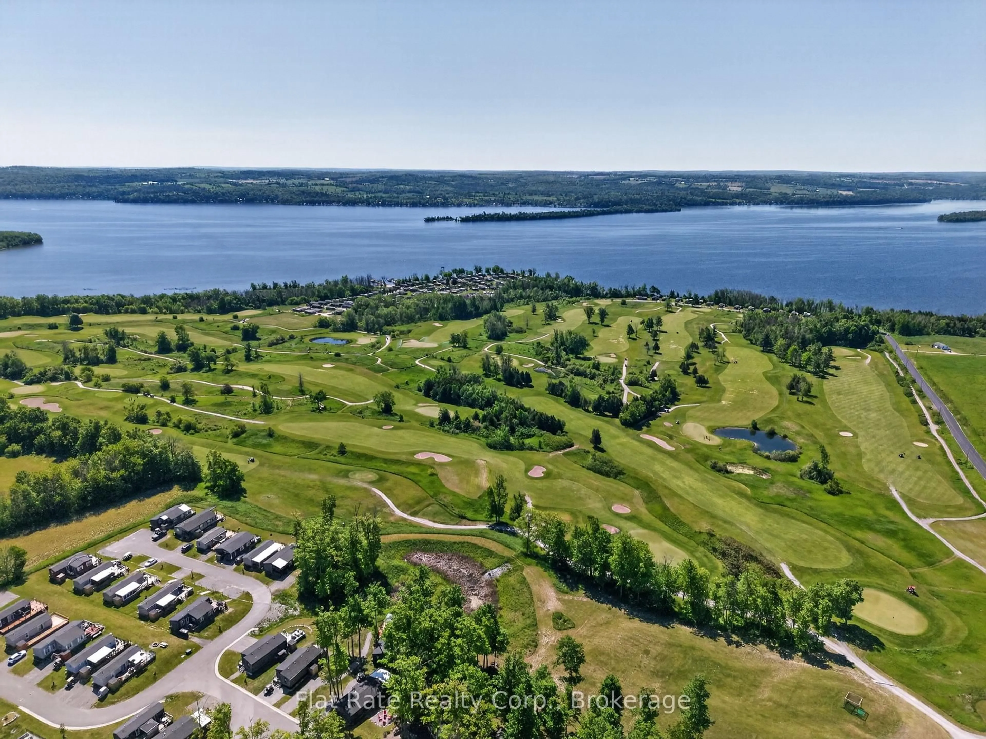 A pic from outside/outdoor area/front of a property/back of a property/a pic from drone, water/lake/river/ocean view for 1235 Villiers Line #ROSEDALE LANE #5, Otonabee-South Monaghan Ontario K0L 2G0