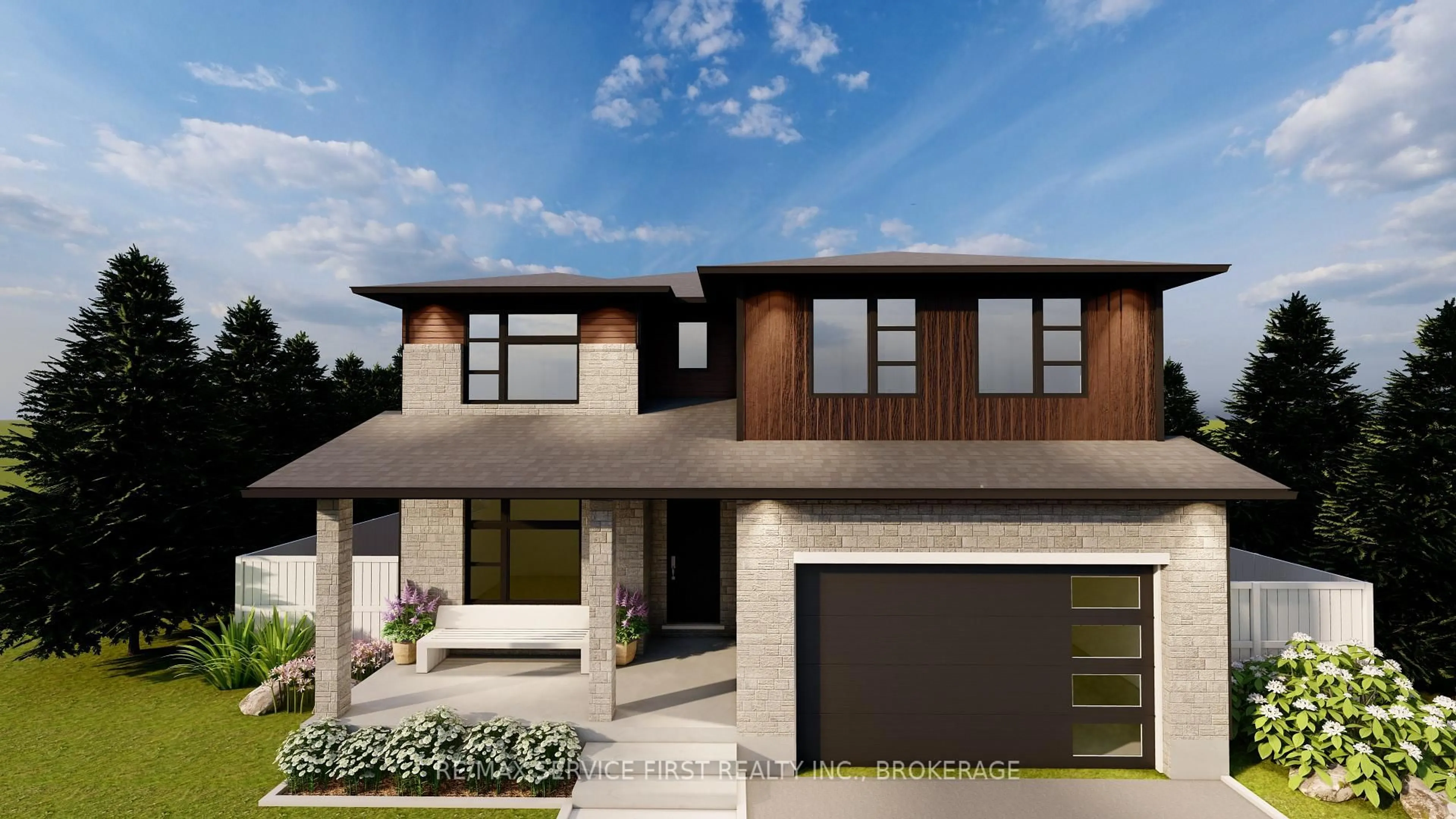 Home with brick exterior material, street for 1376 Woodfield Cres #Lot #E13, Kingston Ontario K7P 0T6