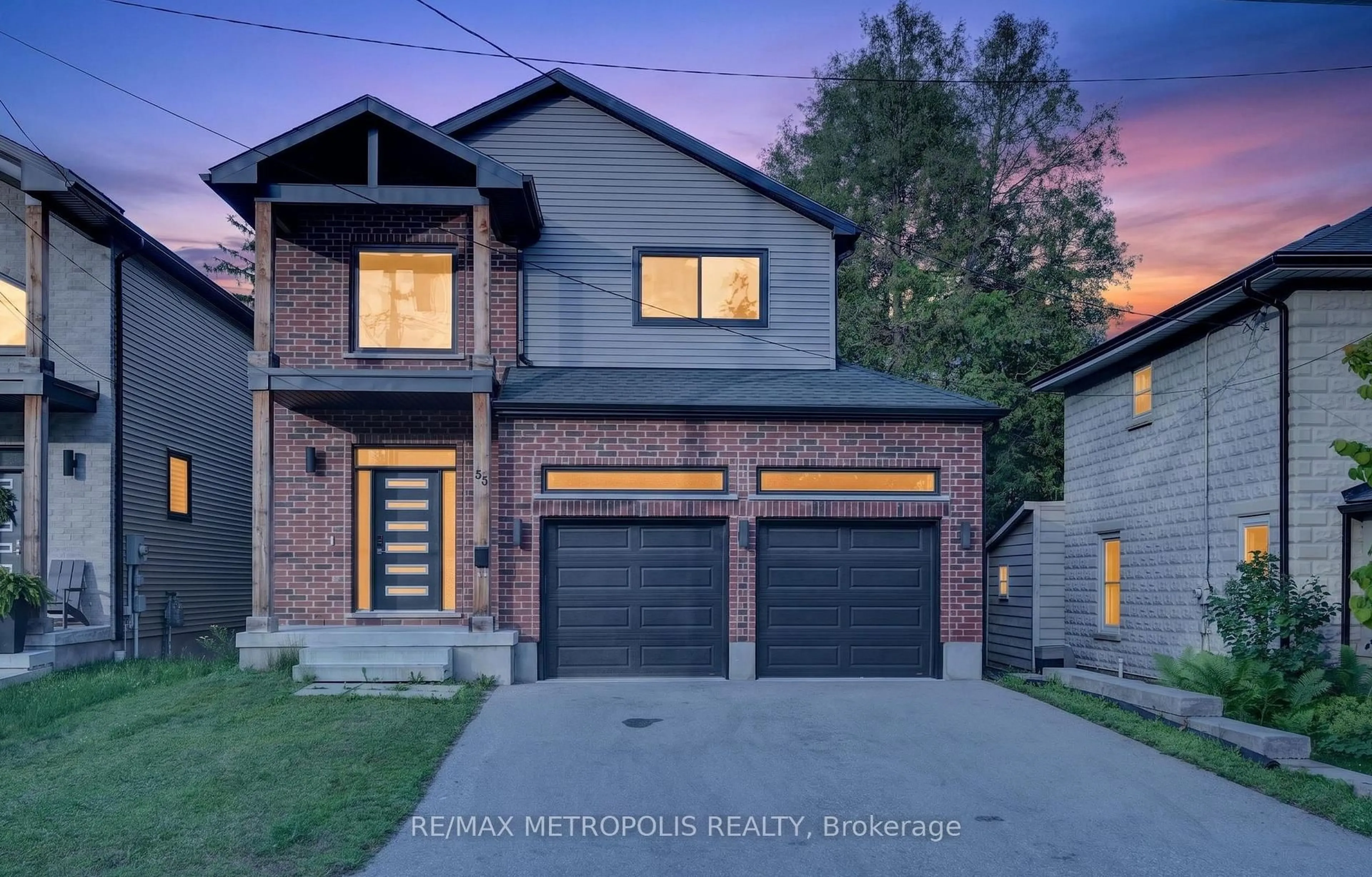 Home with brick exterior material, street for 55 Russ St, Cambridge Ontario N3H 4B1