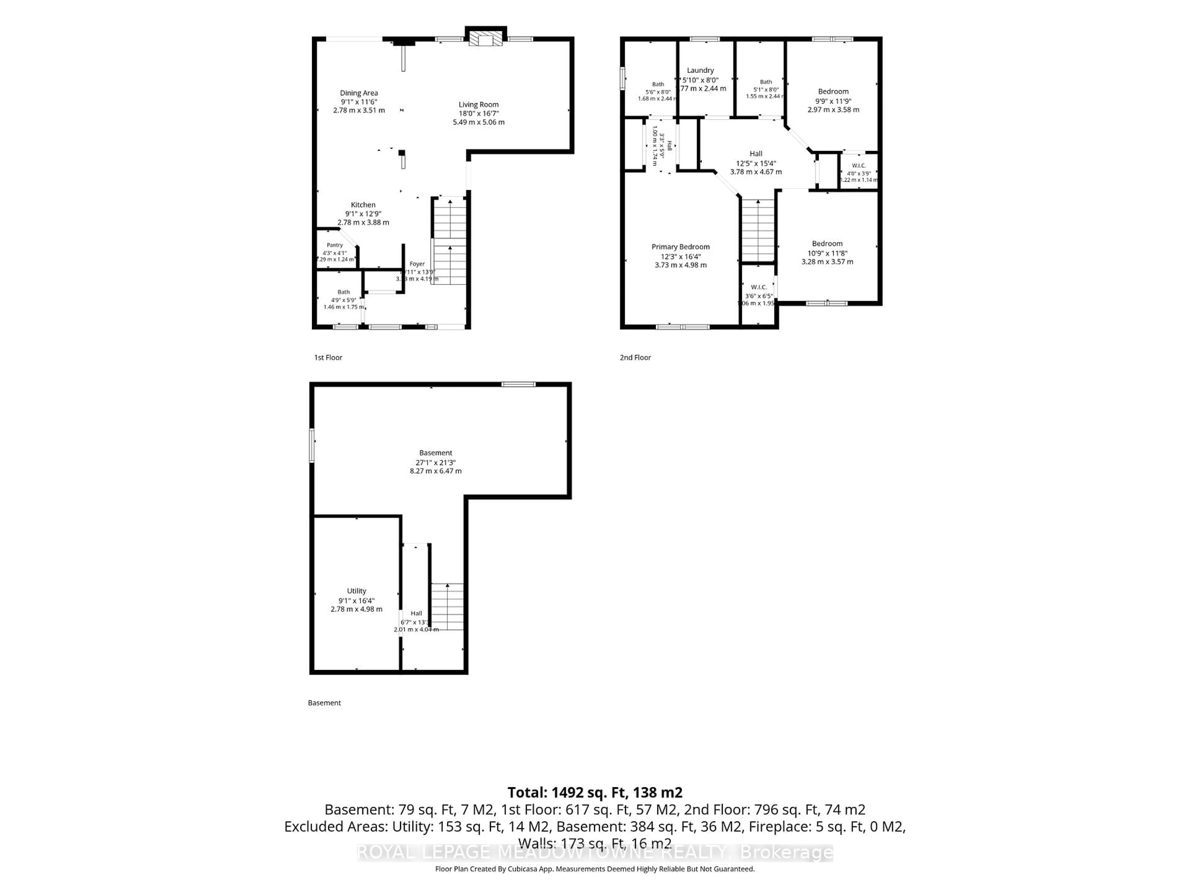 Floor plan for 160 Old Maple Blvd, Guelph/Eramosa Ontario N0B 2K0