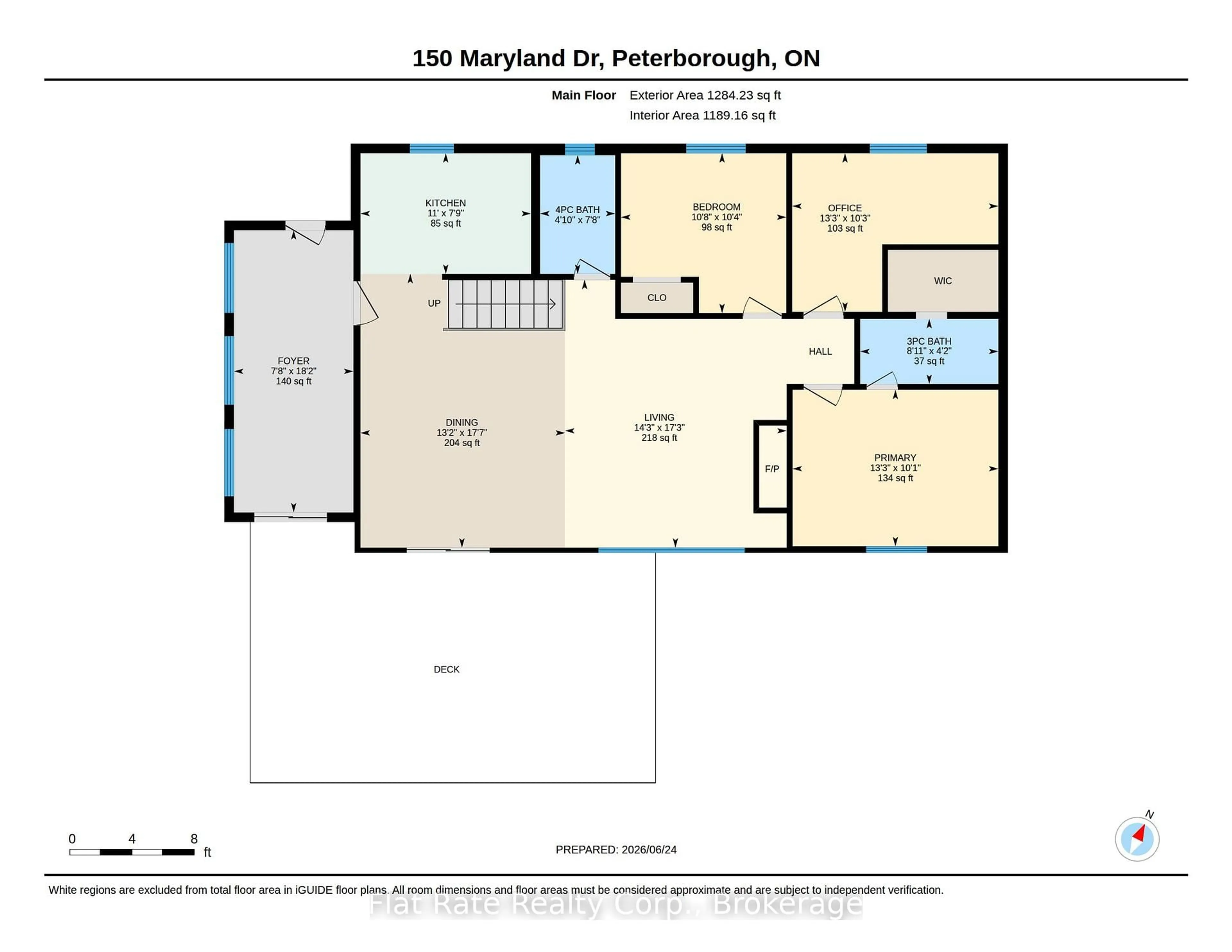 Floor plan for 150 MARYLAND Dr, Selwyn Ontario K9J 6X3