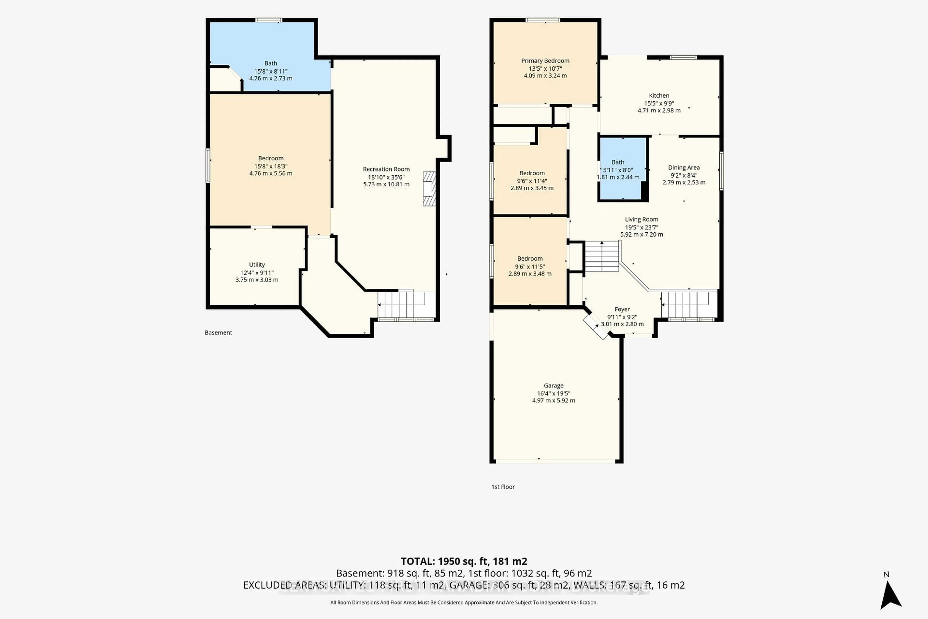 Floor plan for 1638 Marconi Blvd, London East Ontario N5V 5E4