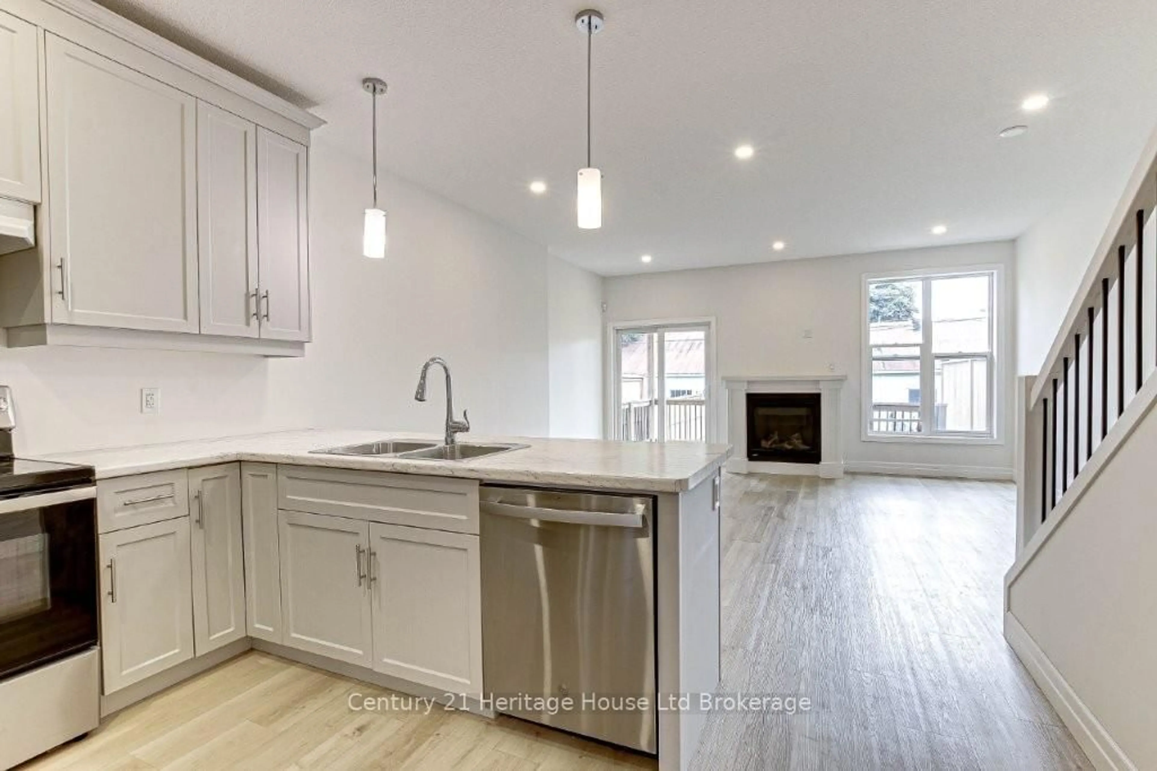 Open concept kitchen, unknown for 50 Blandford St #2, Woodstock Ontario N4S 7H6