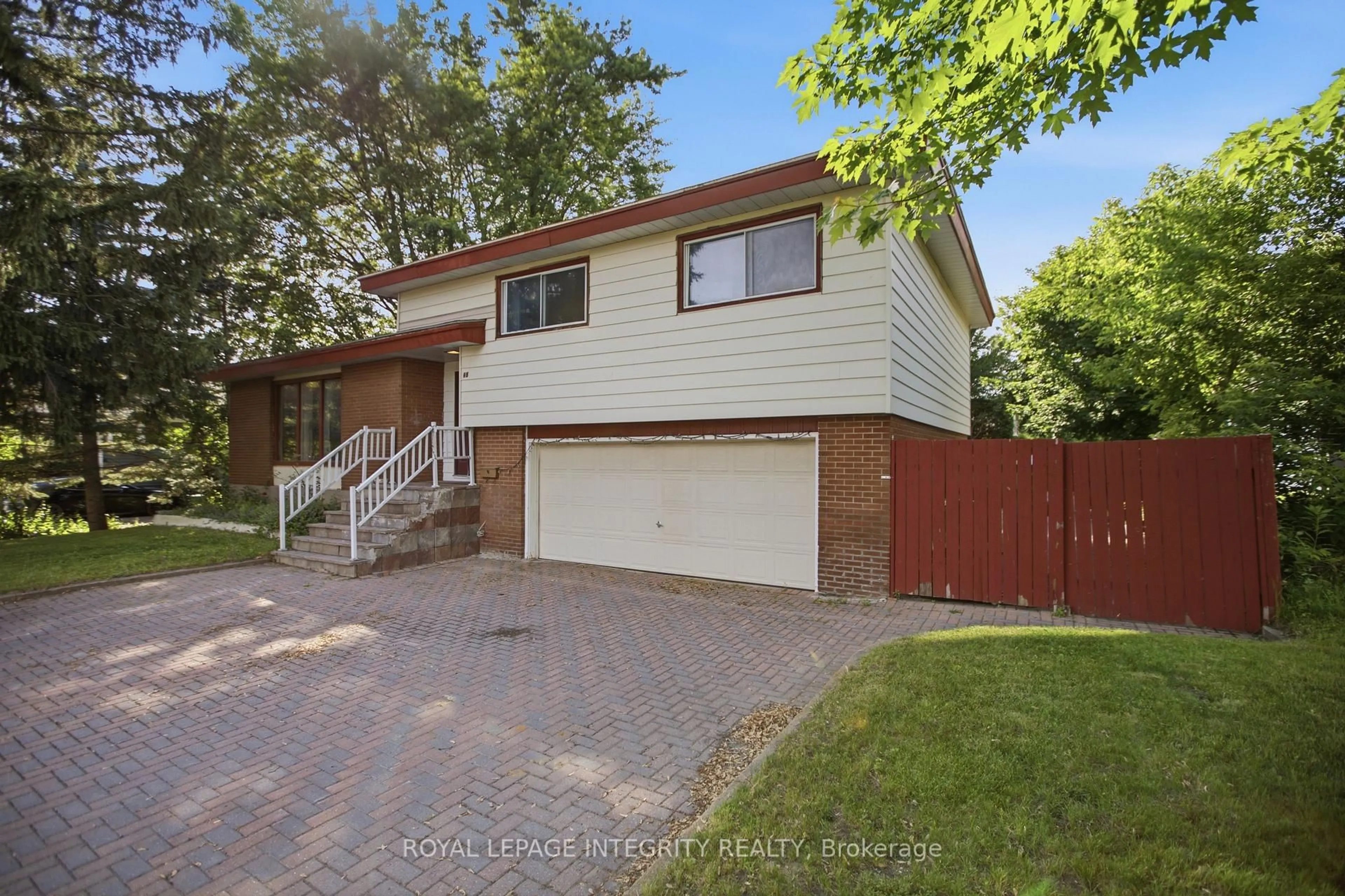 Home with brick exterior material, street for 45 Rossland Ave, Ottawa Ontario K2G 2K5