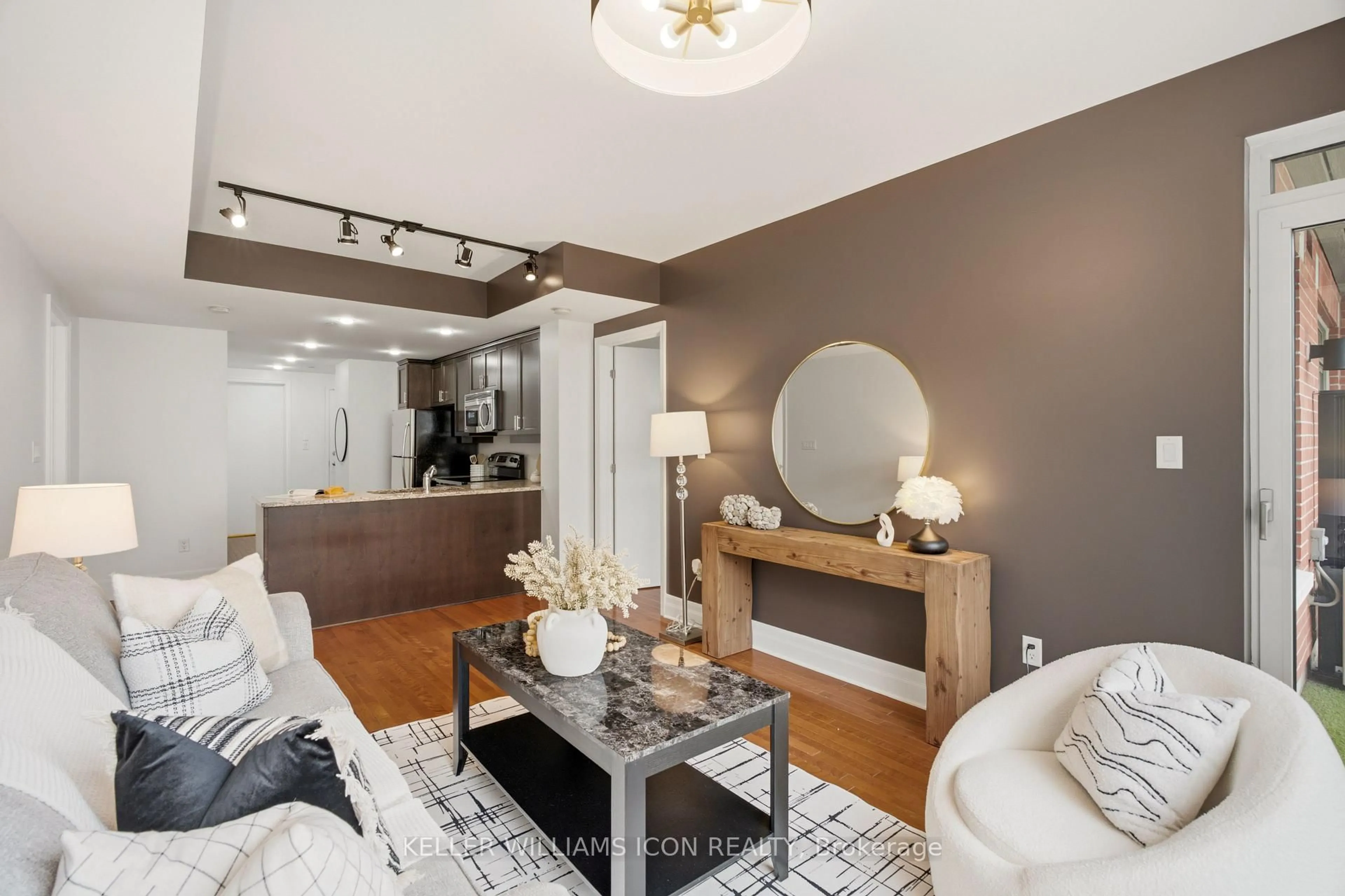 Living room with furniture, unknown for 950 Marguerite Ave #213, Ottawa Ontario K1K 3T8