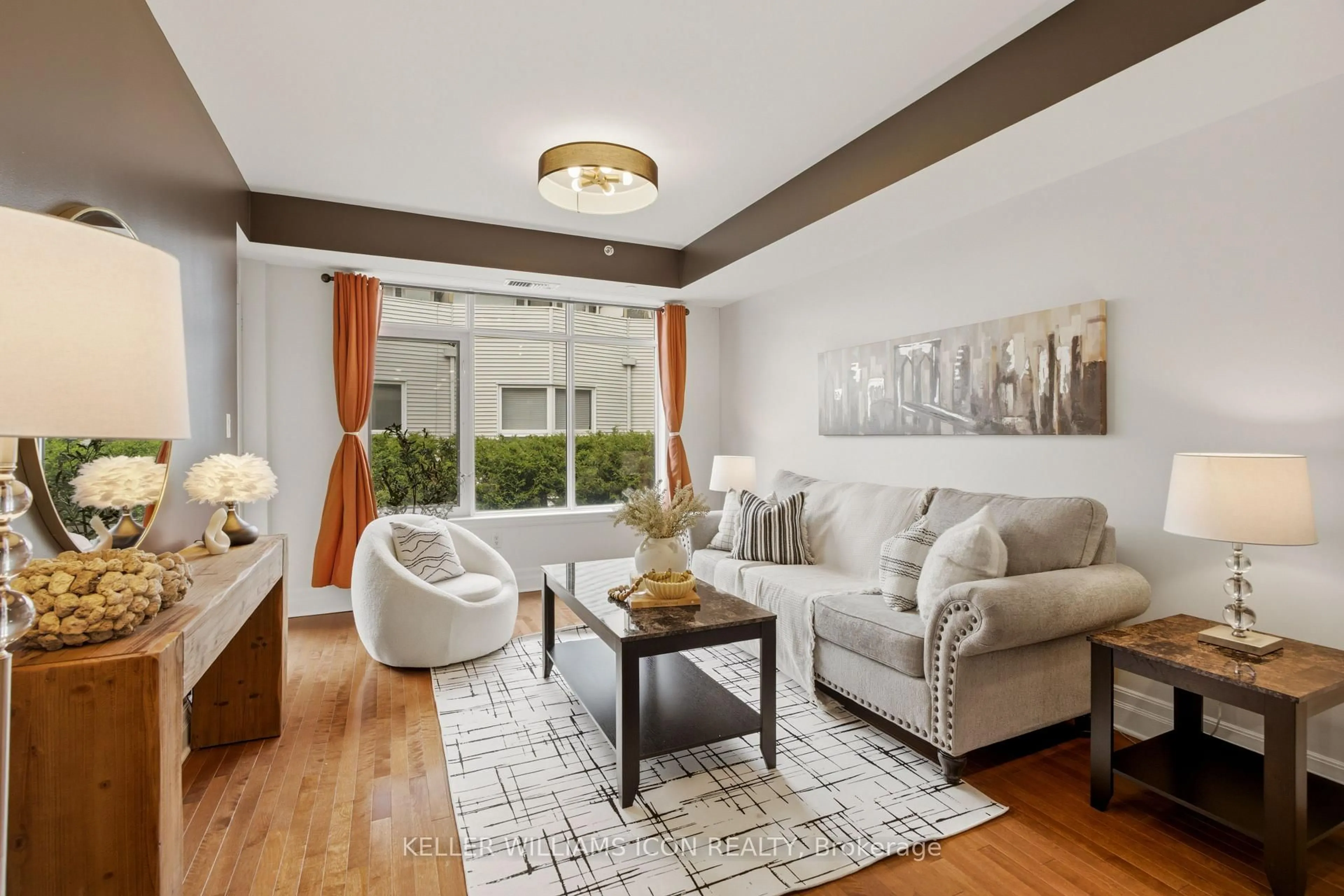 Living room with furniture, unknown for 950 Marguerite Ave #213, Ottawa Ontario K1K 3T8