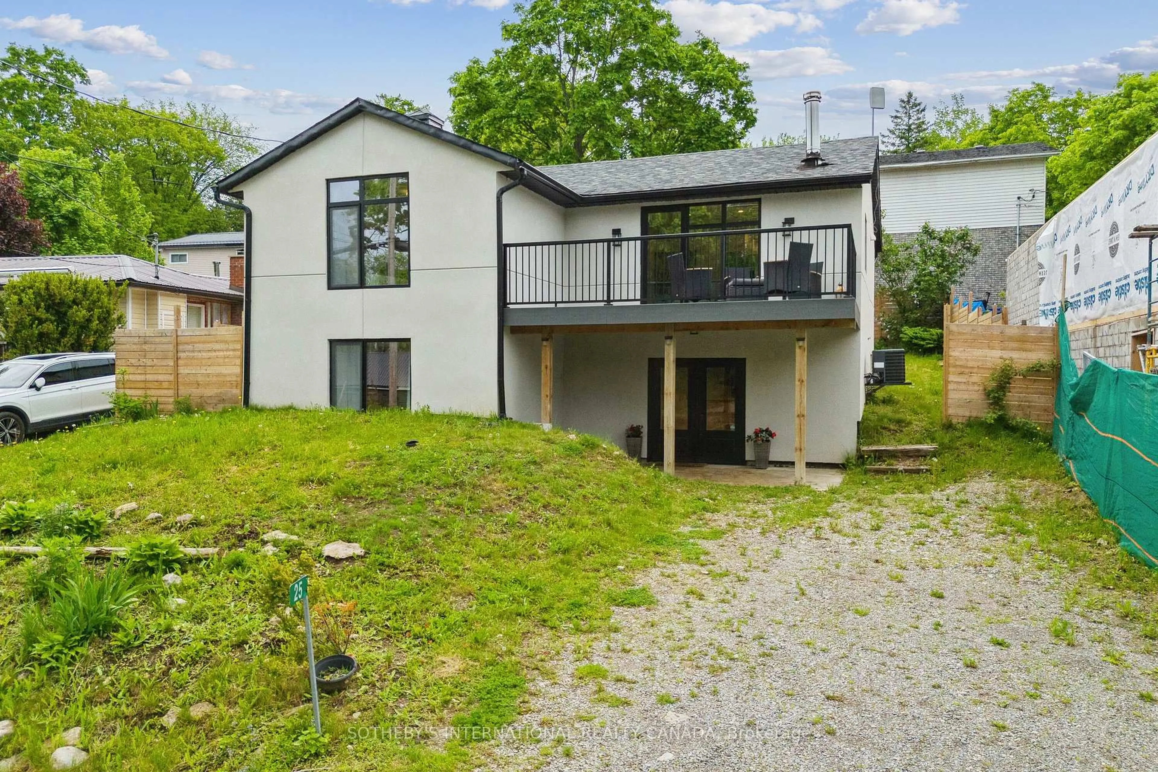 A pic from outside/outdoor area/front of a property/back of a property/a pic from drone, unknown for 25 Silver Birch St, Kawartha Lakes Ontario K0M 1L0
