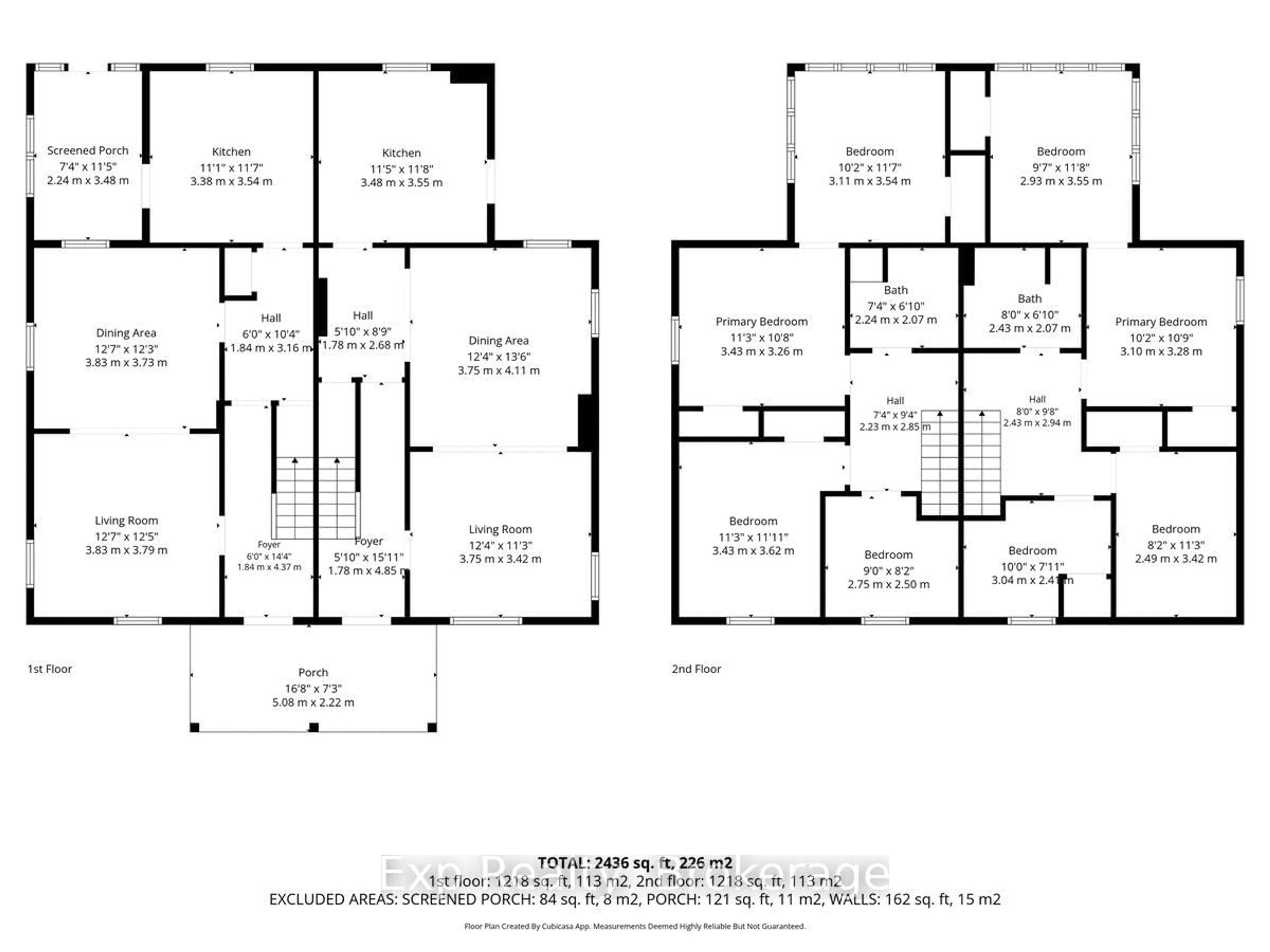 Floor plan for 130-132 MACDONALD Ave, Belleville Ontario K8N 3Y3