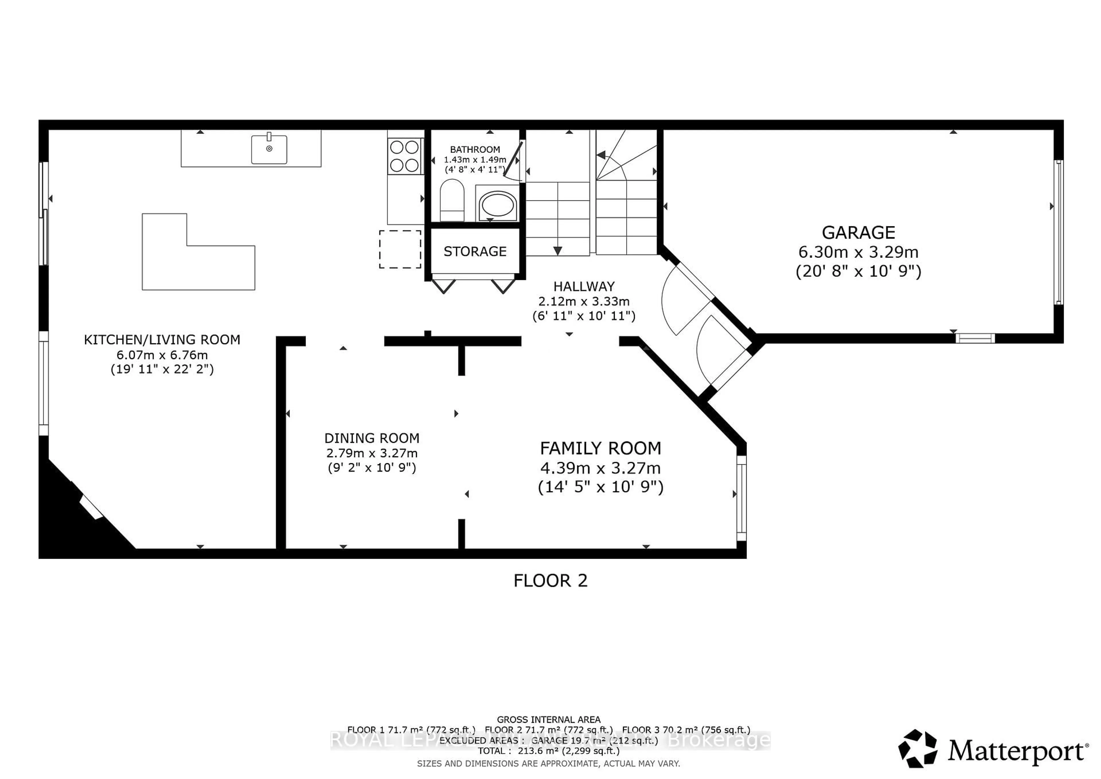 Floor plan for 810 Maitland St #34, London East Ontario N5Y 5K3