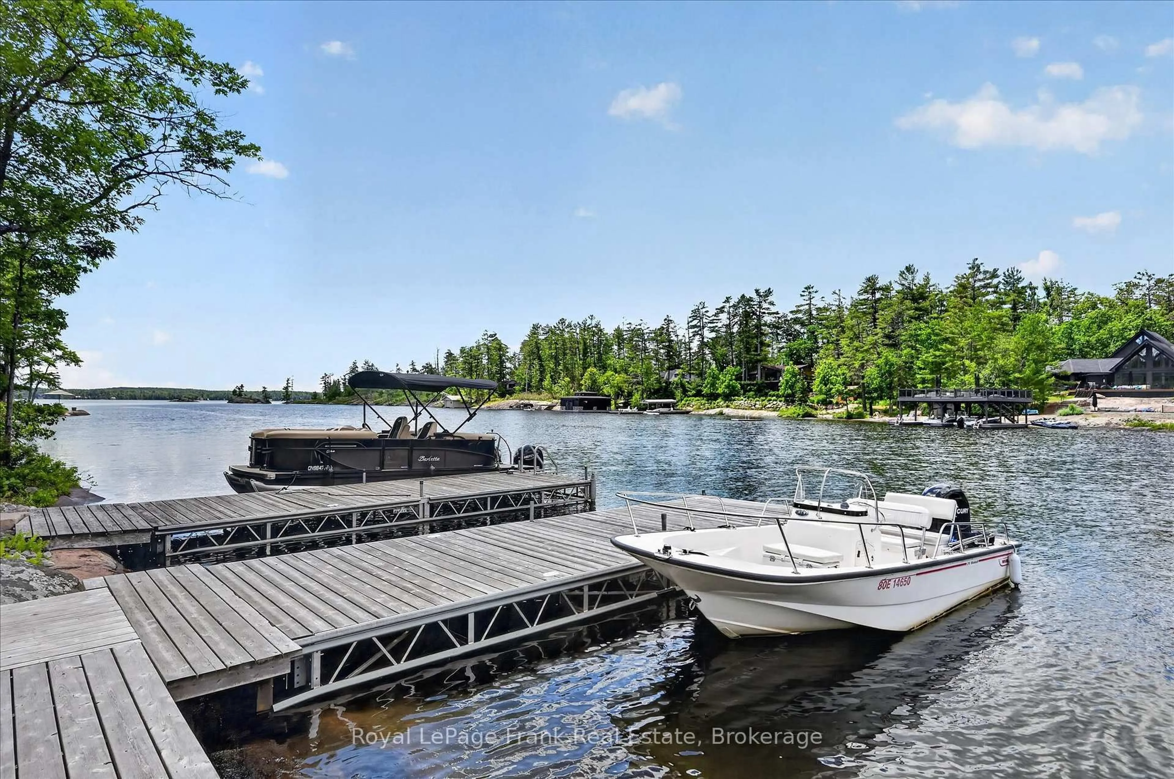 Patio, water/lake/river/ocean view for 2946 Stony Lake, Quarry Island, North Kawartha Ontario K0L 2H0