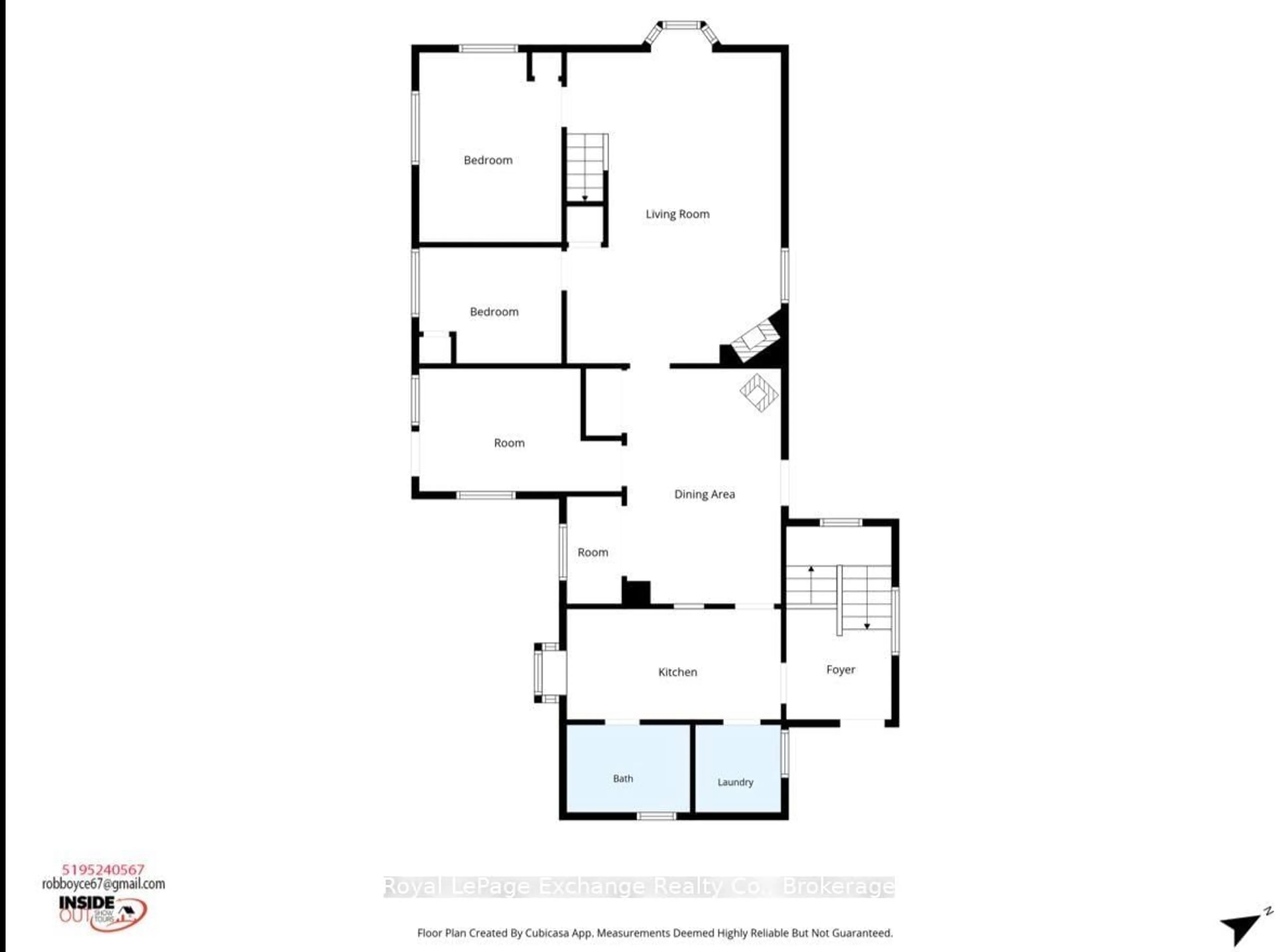 Floor plan for 251 St. Albert St, Kincardine Ontario N2Z 2J5