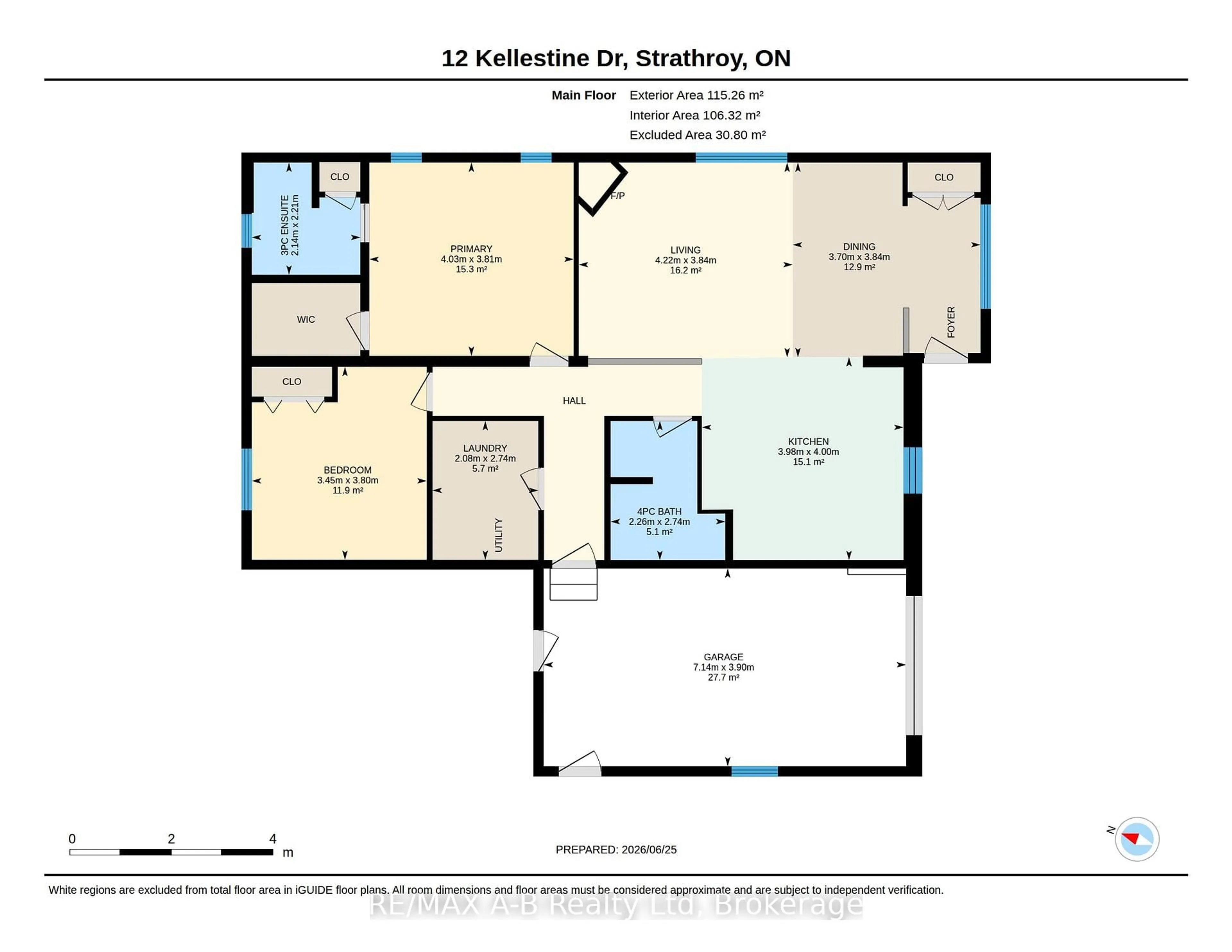 Floor plan for 12 Kellestine Dr, Strathroy-Caradoc Ontario N7G 0C5