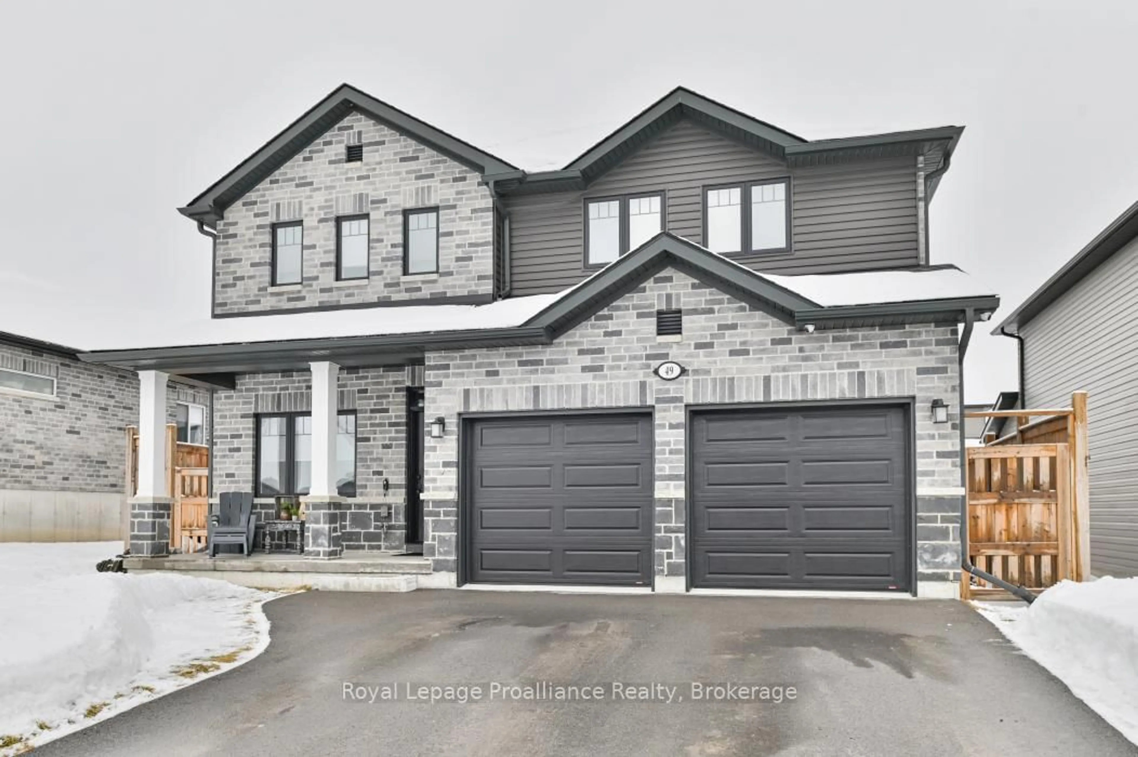 Home with brick exterior material, street for 49 Redwood Dr, Belleville Ontario K8N 0K3