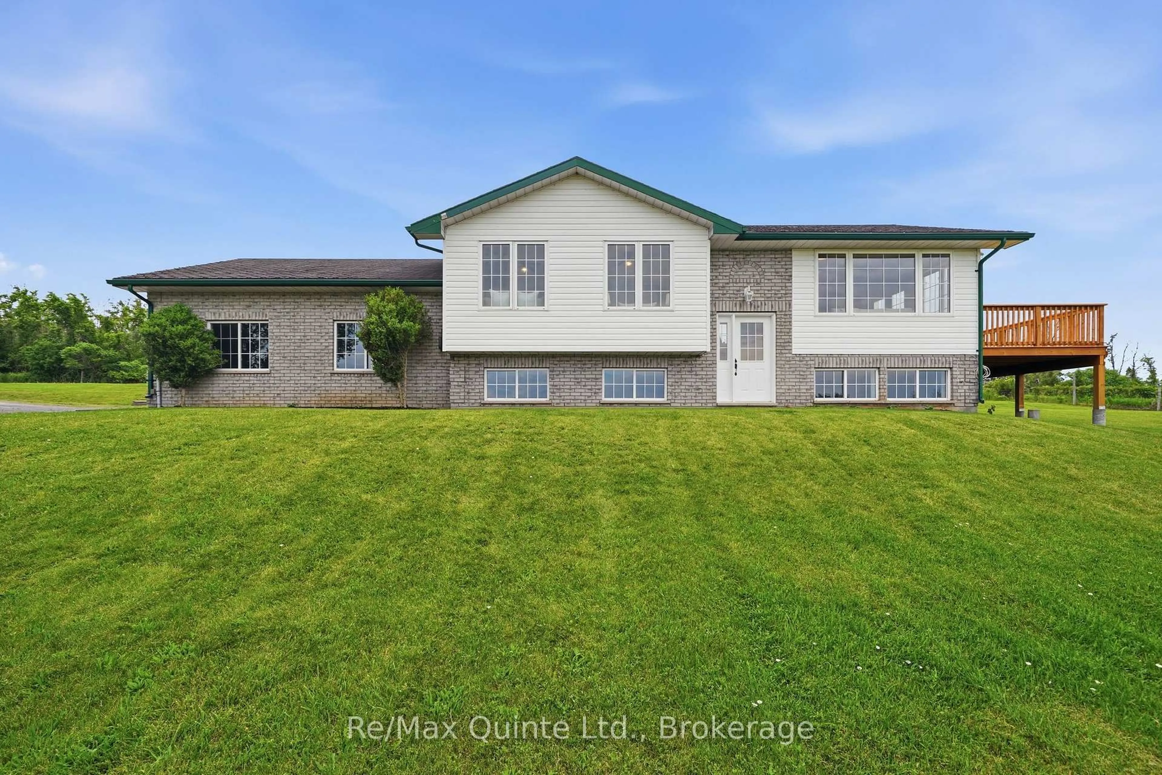 A pic from outside/outdoor area/front of a property/back of a property/a pic from drone, water/lake/river/ocean view for 745 Weese Rd, Prince Edward County Ontario K0K 1L0