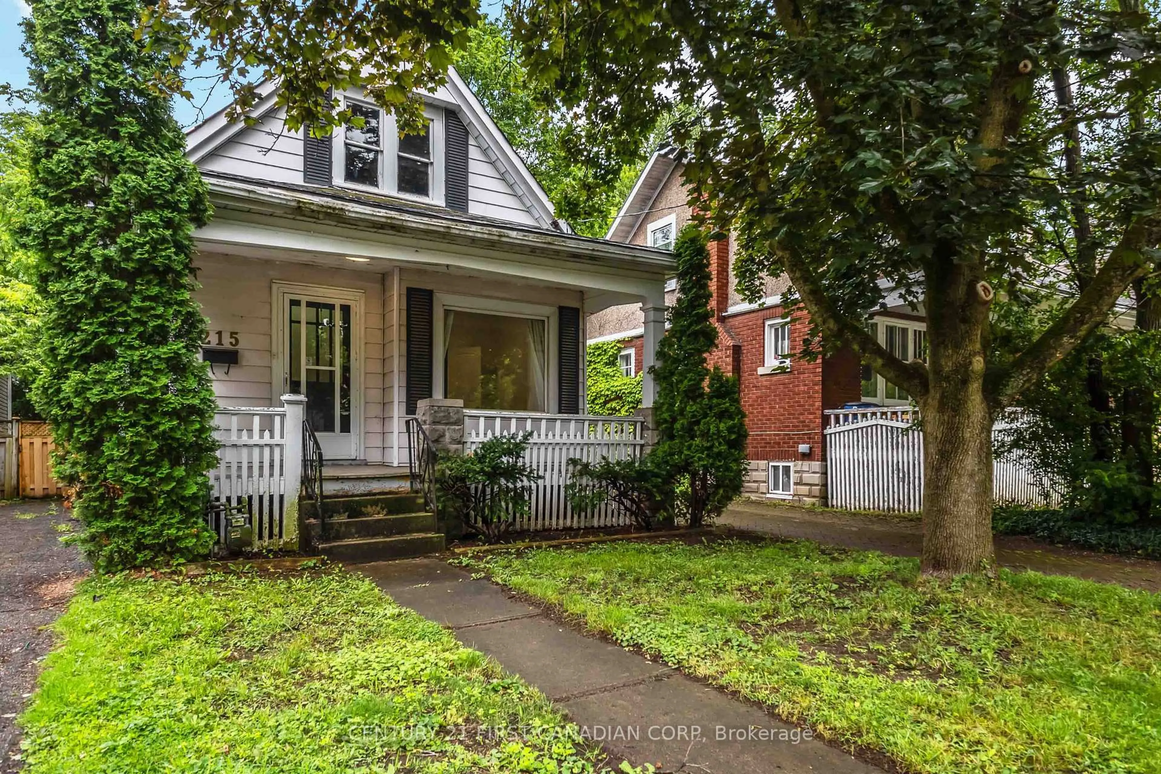 Home with brick exterior material, street for 215 Bernard Ave, London East Ontario N6A 2M9