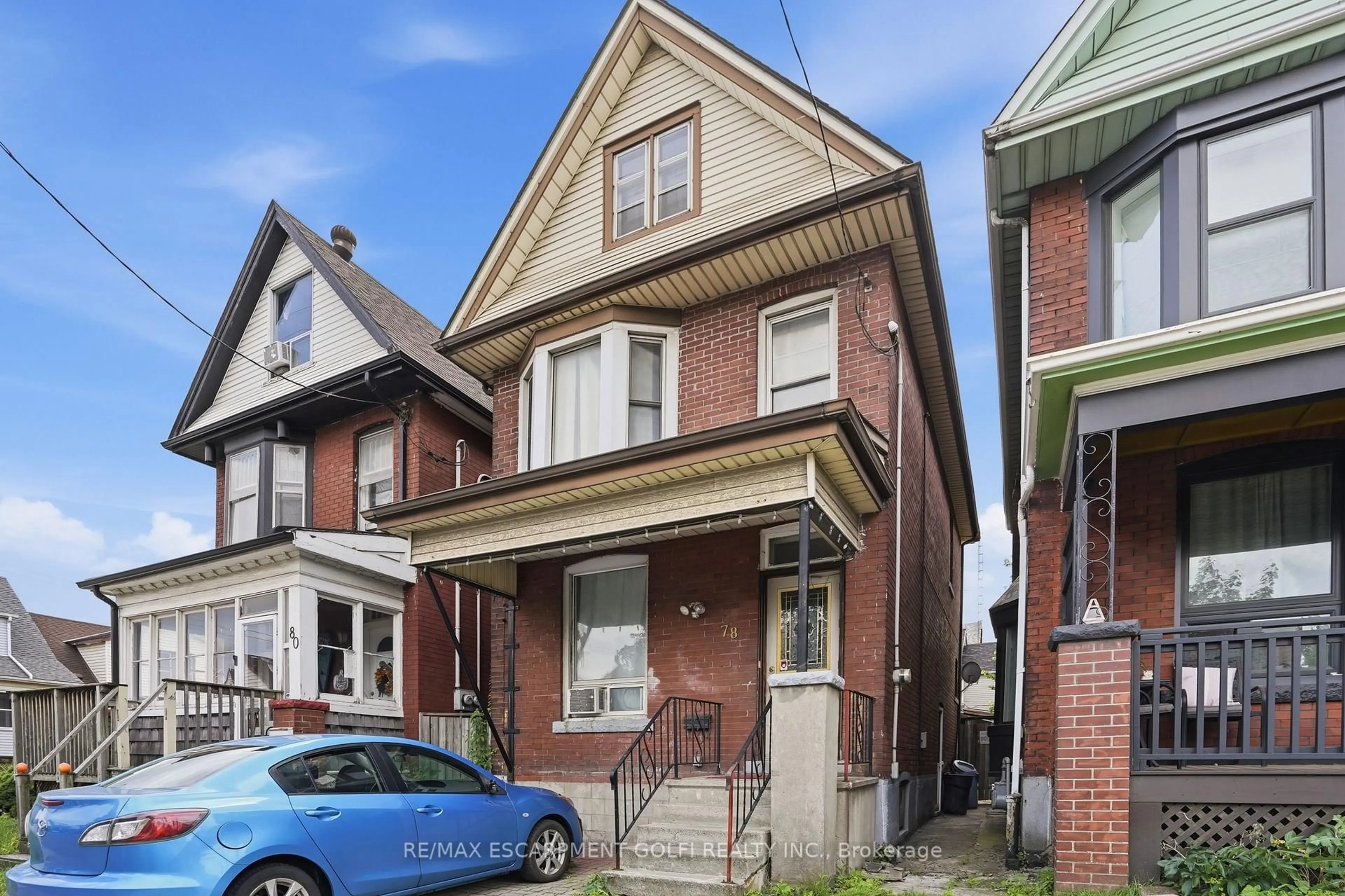 Home with brick exterior material, street for 78 CAMPBELL Ave, Hamilton Ontario L8L 2N4