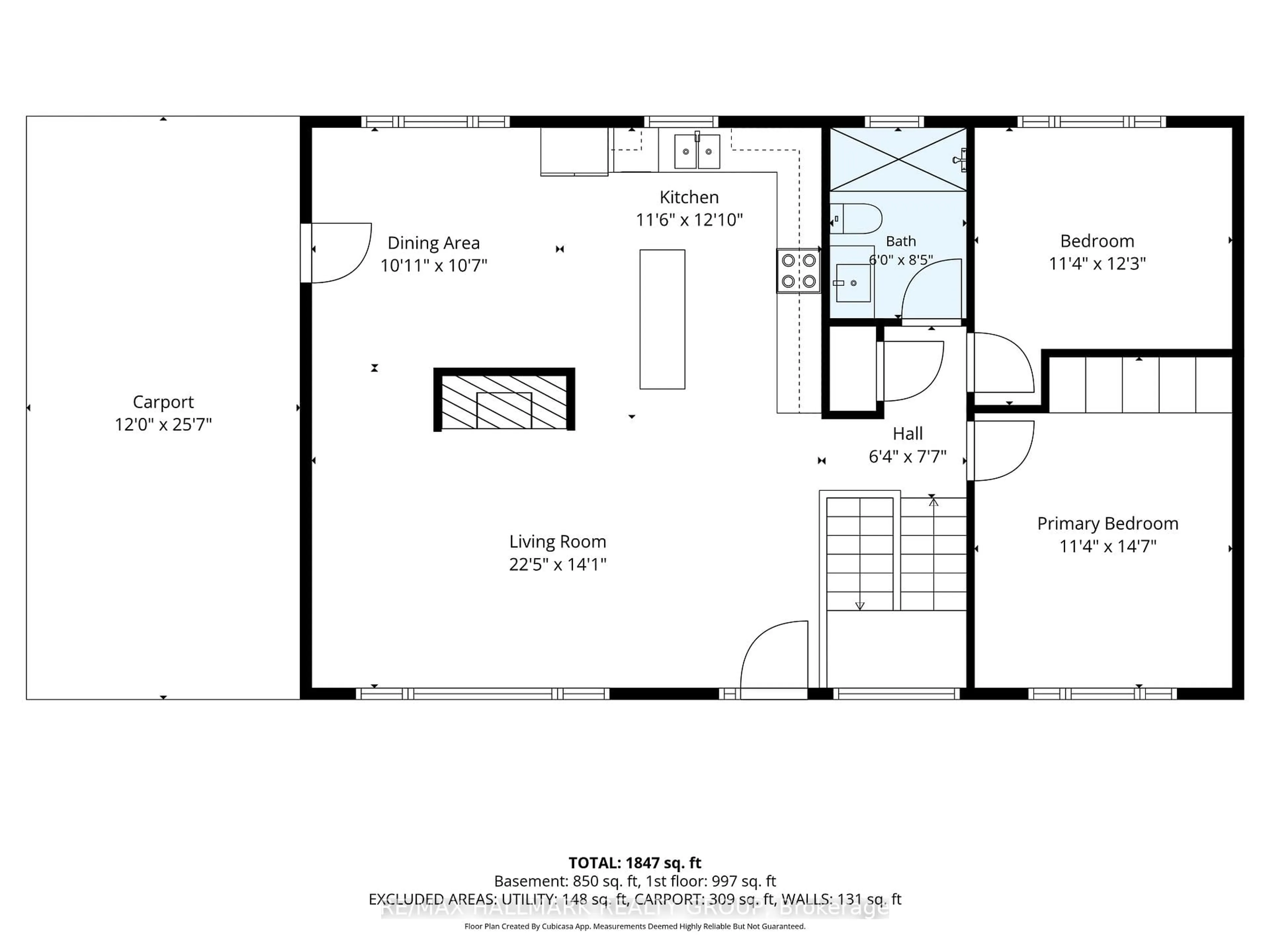 Floor plan for 1054 Chelsea Dr, Ottawa Ontario K1K 0M8