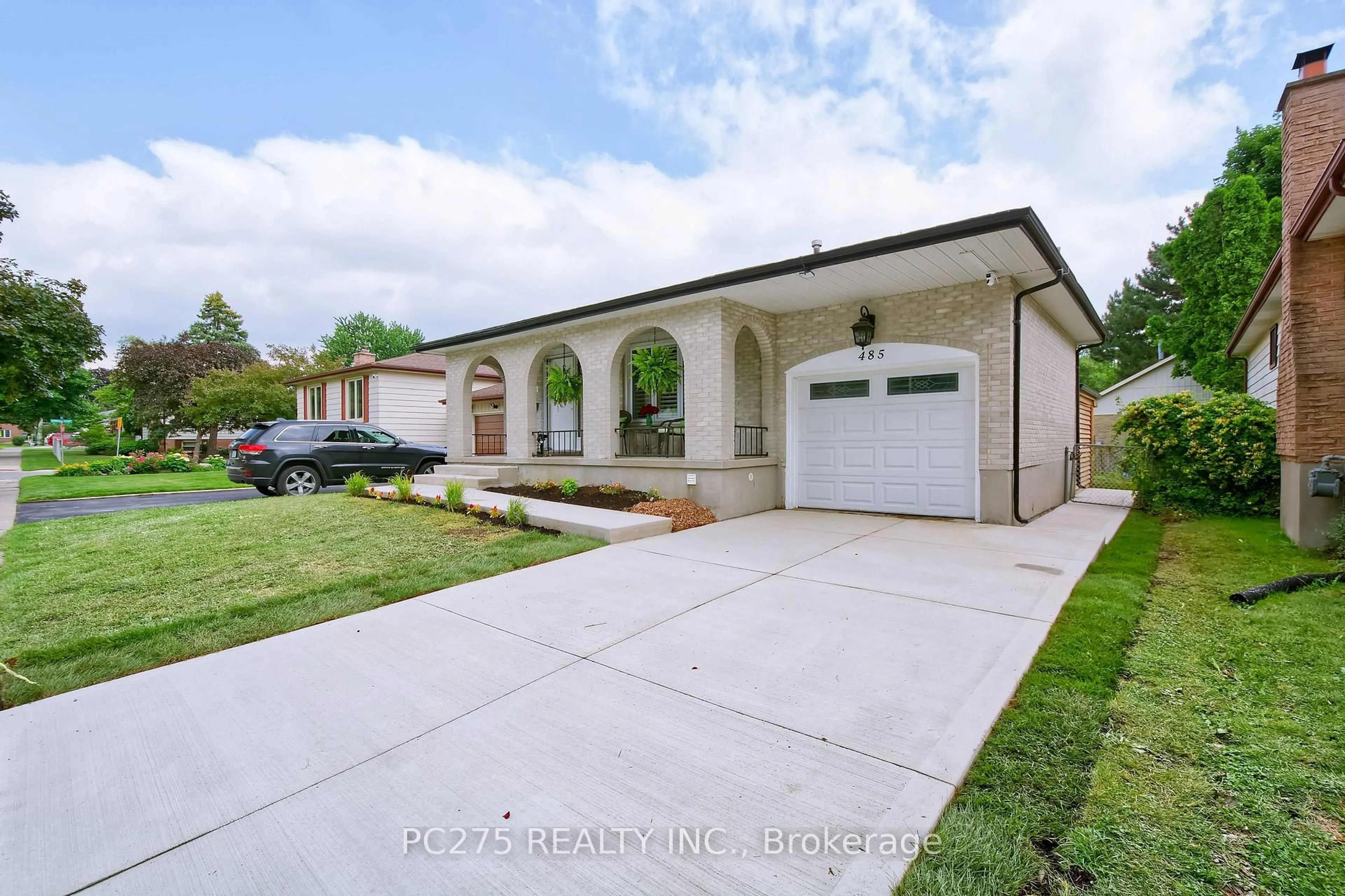 Home with brick exterior material, street for 485 Ferndale Ave, London South Ontario N6C 4Y1