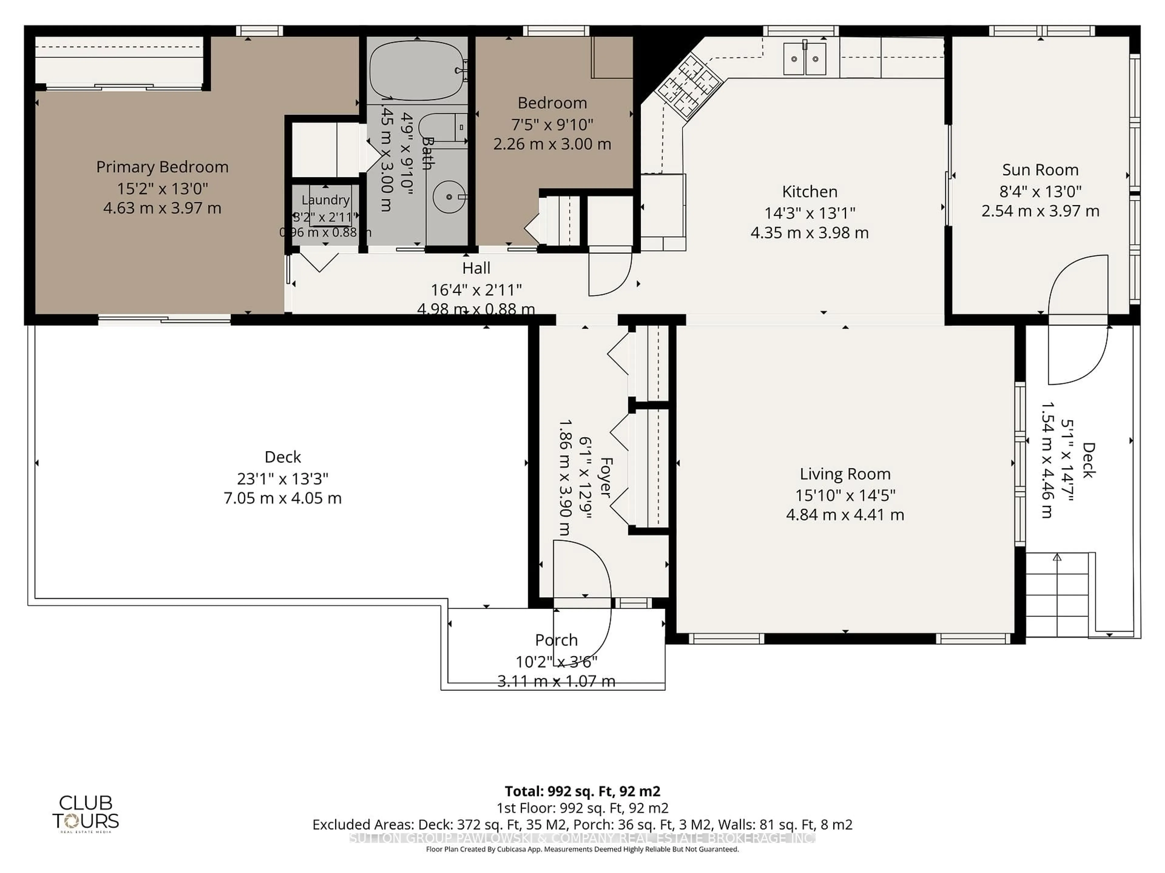 Floor plan for 22790 Amiens Rd #116, Middlesex Centre Ontario N0L 1R0