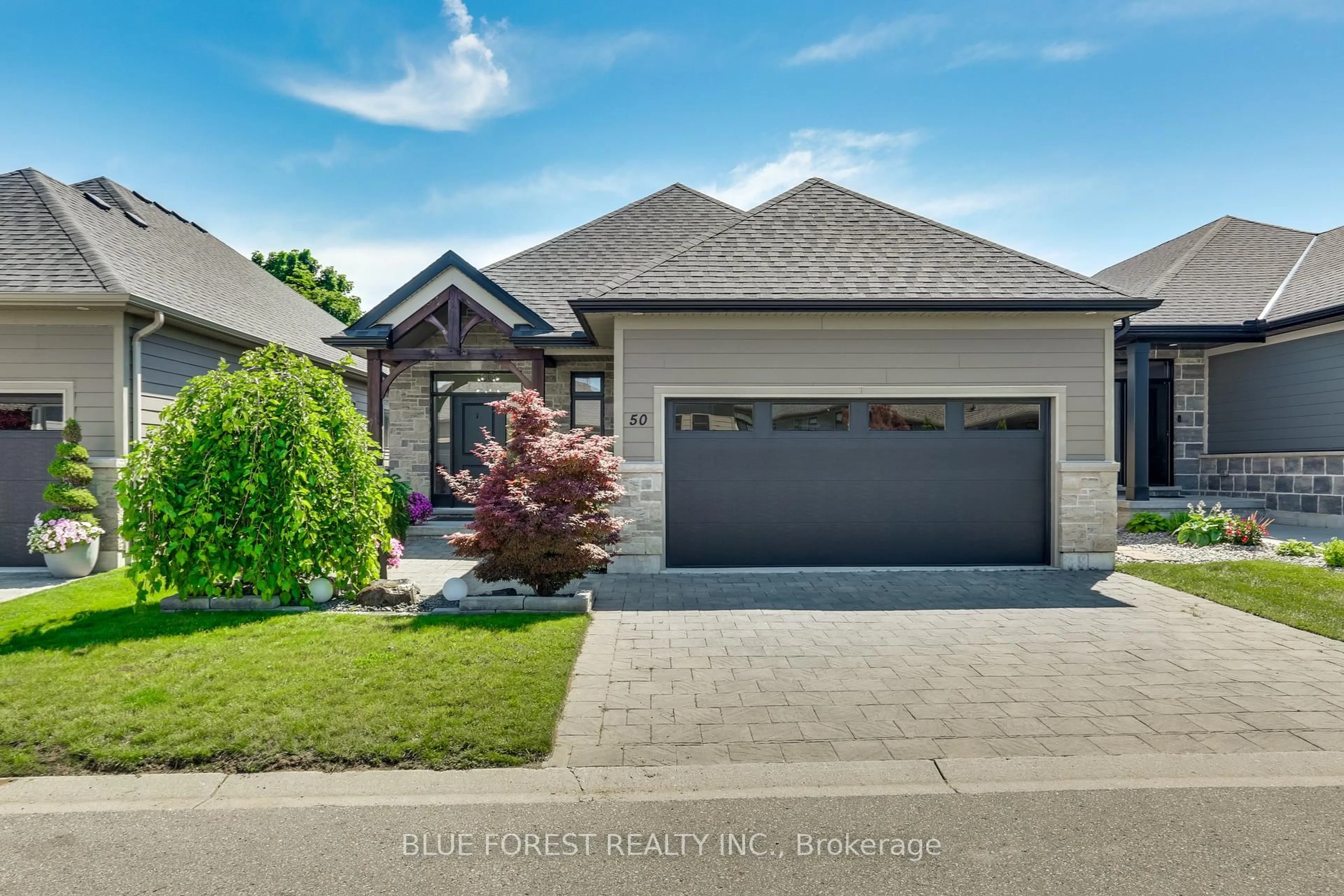 Home with brick exterior material, street for 4700 Hamilton Rd #50, Thames Centre Ontario N0L 1G6