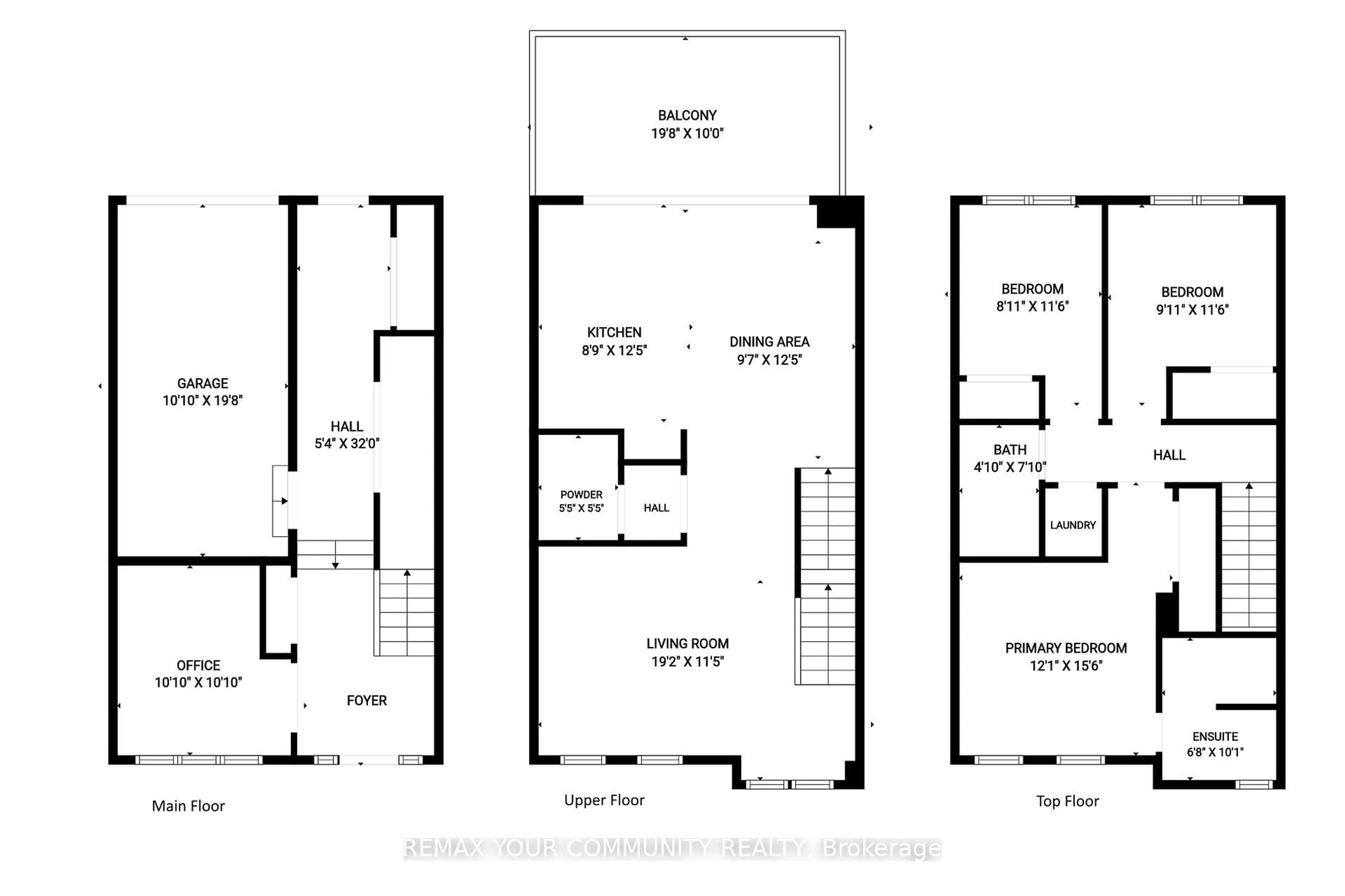 Floor plan for 38 Utter Pl, Hamilton Ontario L8J 0K7
