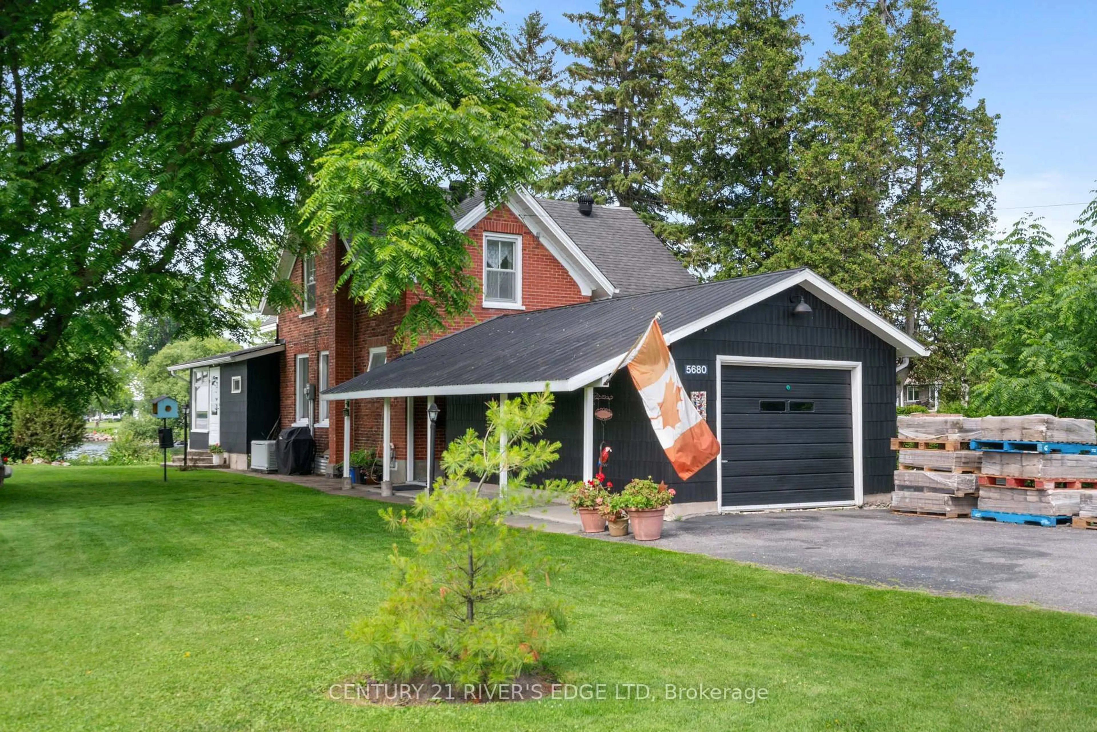 Home with brick exterior material, street for 5680 Cherry St, South Dundas Ontario K0C 1X0