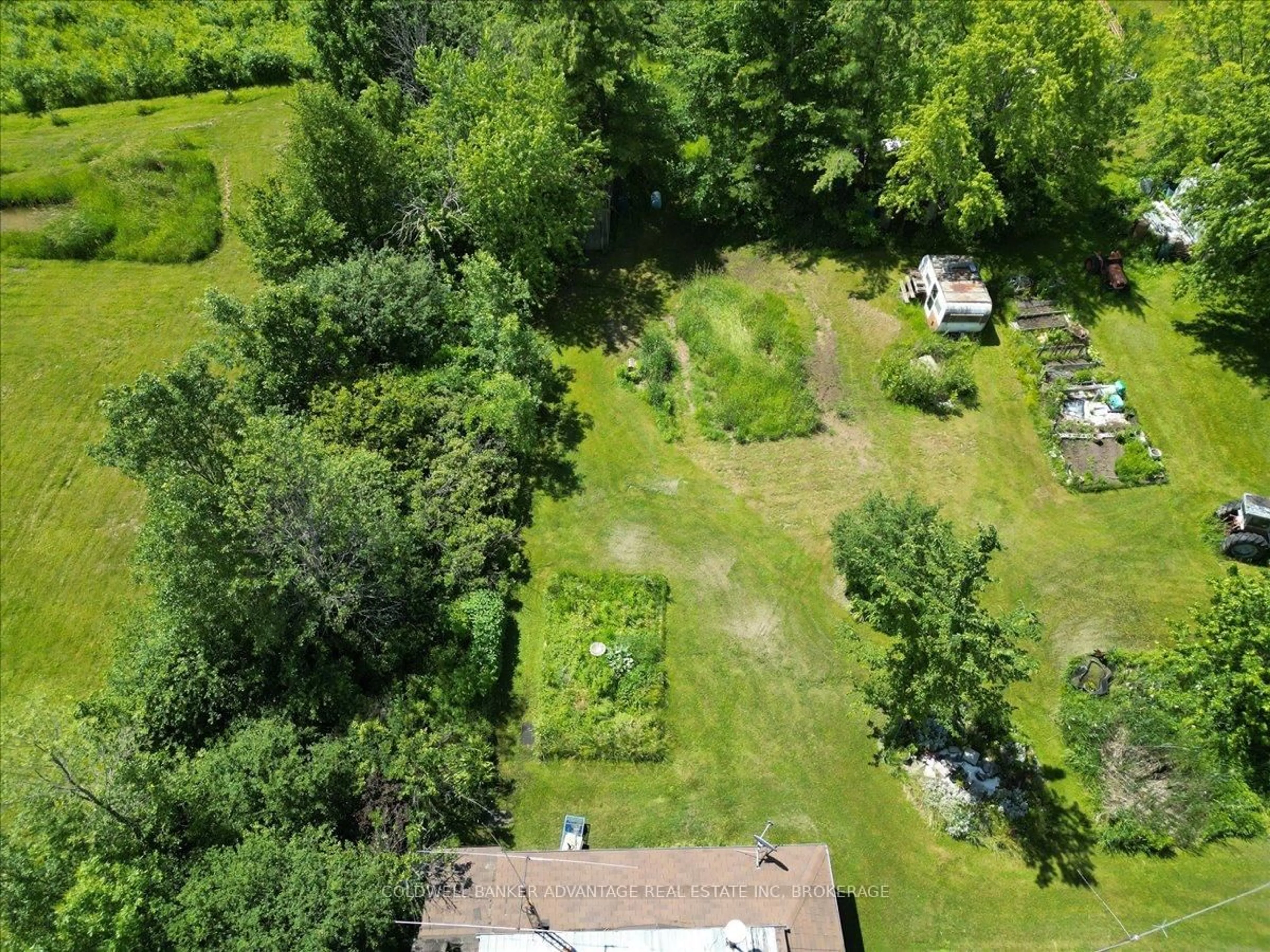 A pic from outside/outdoor area/front of a property/back of a property/a pic from drone, forest/trees view for 505 Netherby Rd, Welland Ontario L3B 5N7